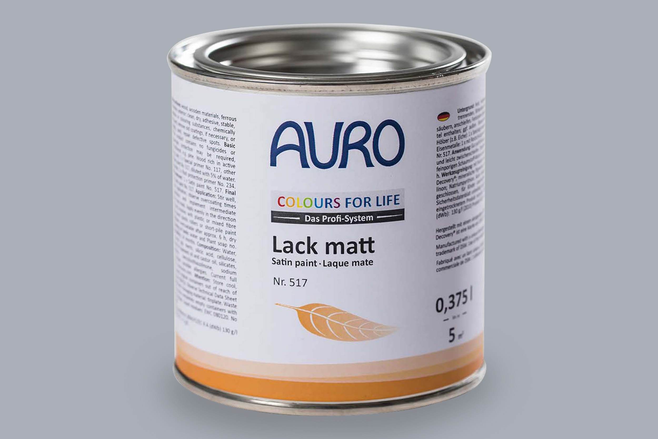 Auro Lack matt Nr. 517 Grautöne Colours for Life