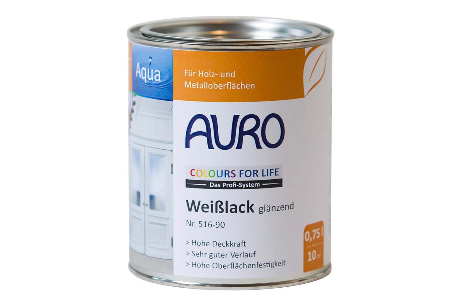 Auro Weißlack glänzend Nr. 516 Colours for Life