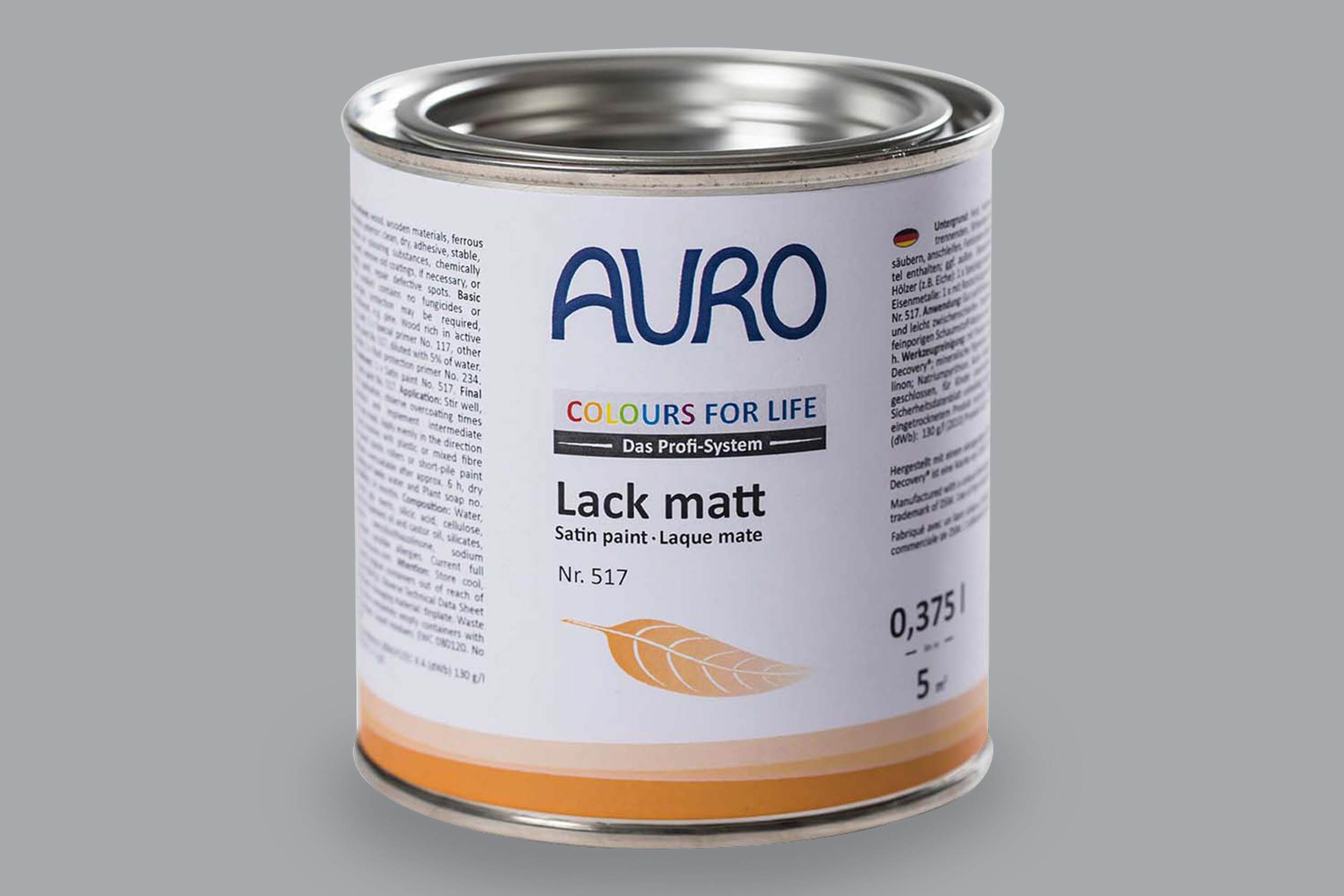 Auro Lack matt Nr. 517 Grautöne Colours for Life
