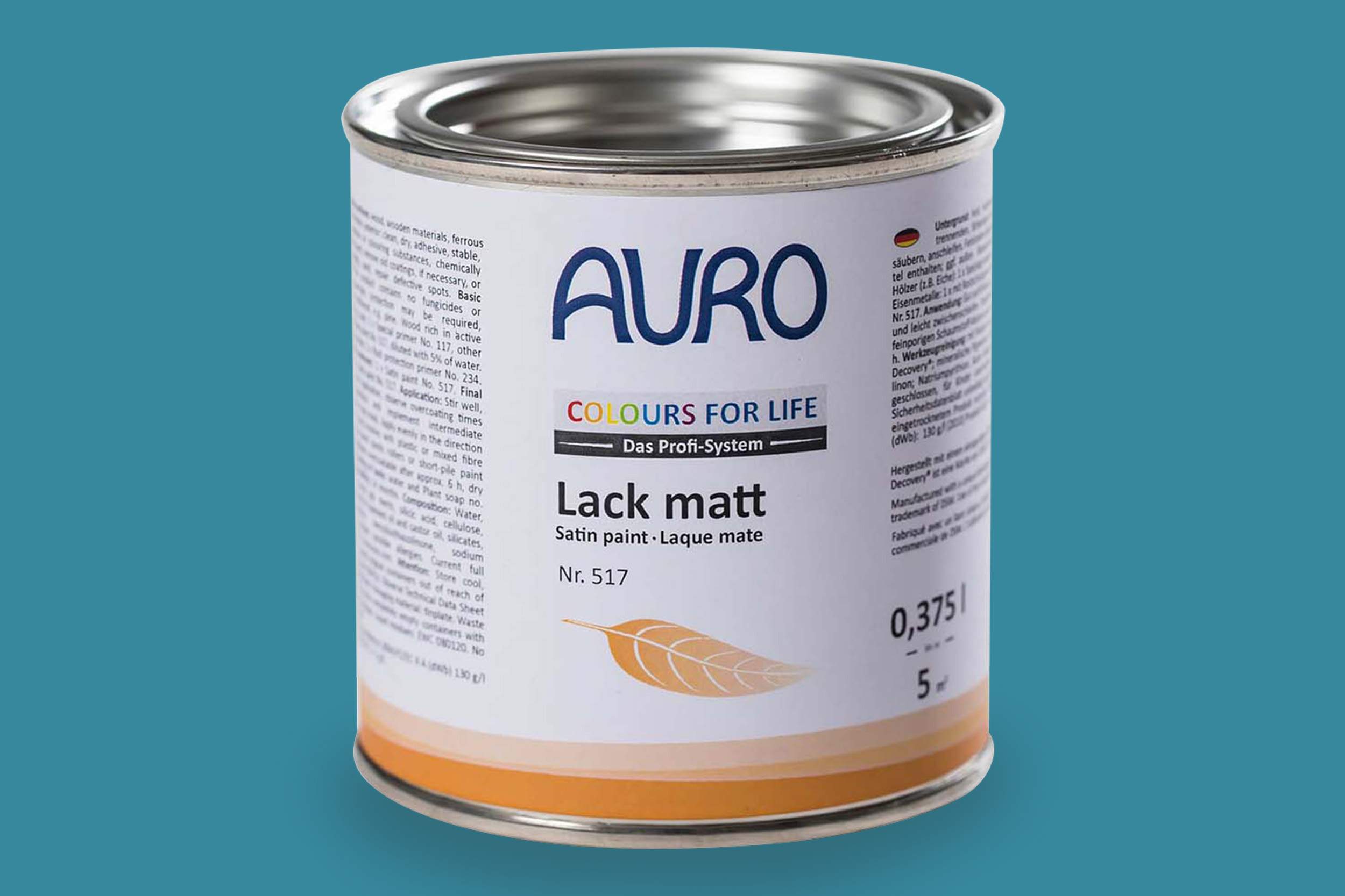 Auro Lack matt Nr. 517 Blautöne Colours for Life