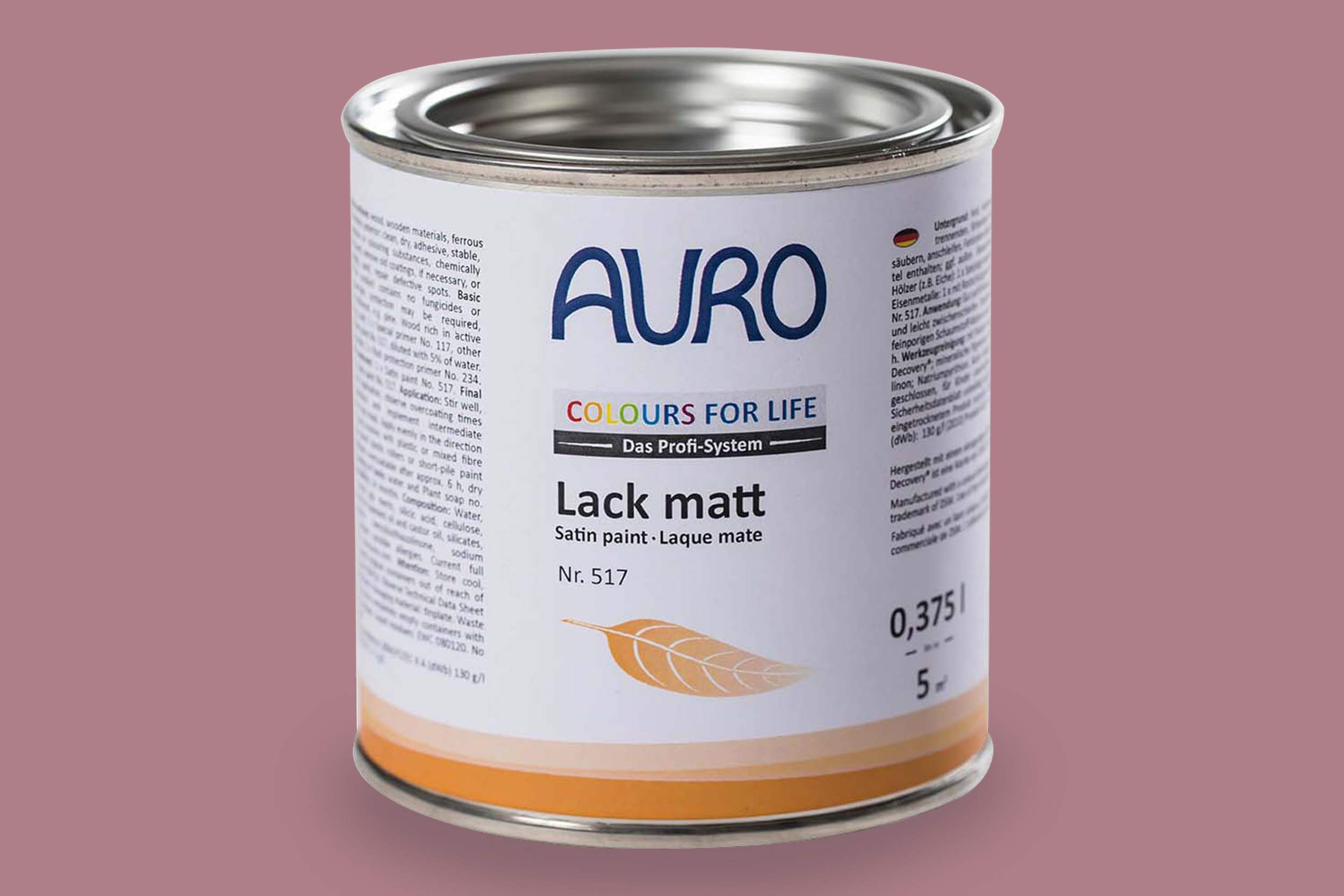 Auro Lack matt Nr. 517 Violetttöne Colours for Life