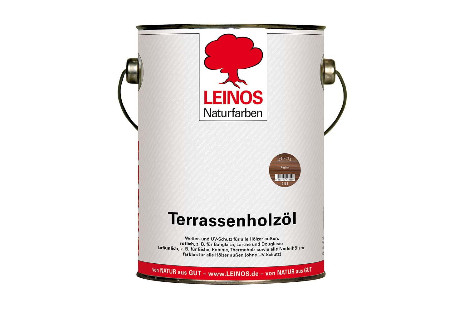 Leinos Terrassenholzöl 236 Rötlich