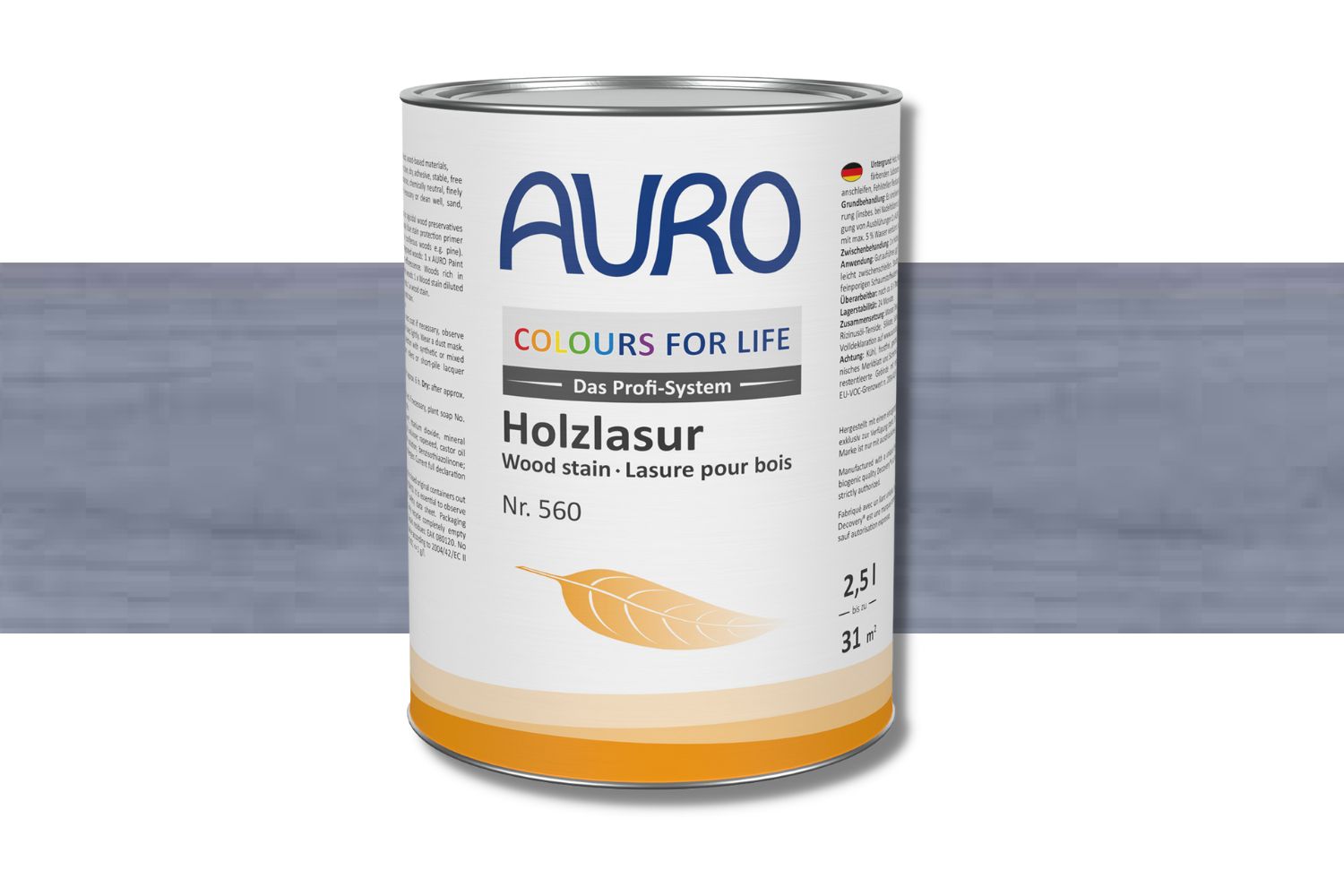Auro Holzlasur Nr. 560 Colours for Life - thunder