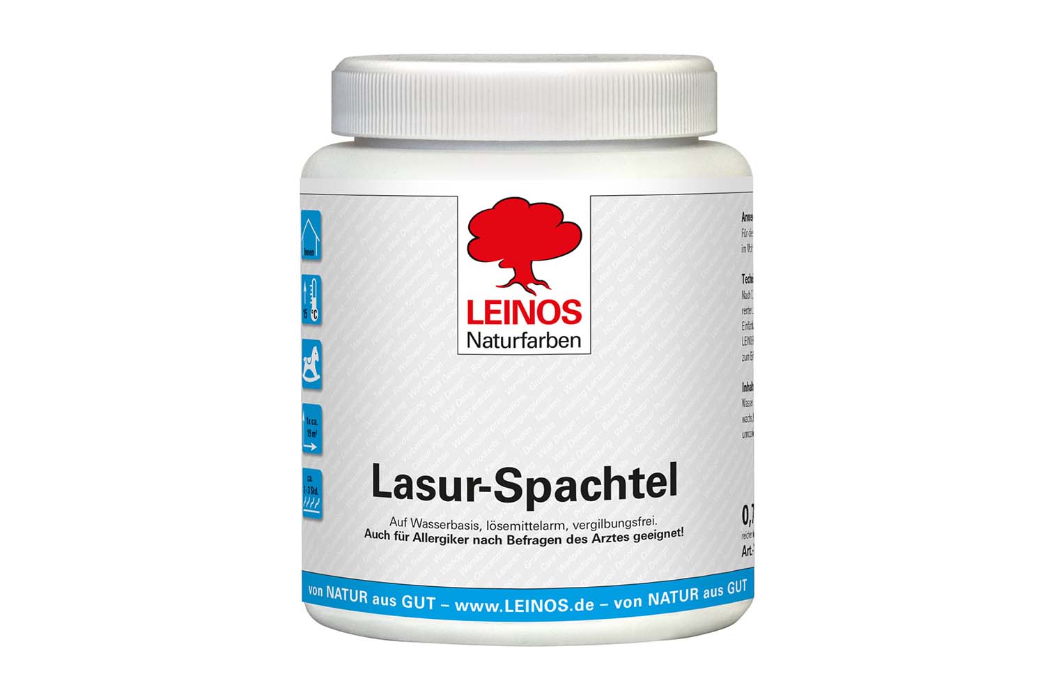 Leinos Lasur-Spachtel 630