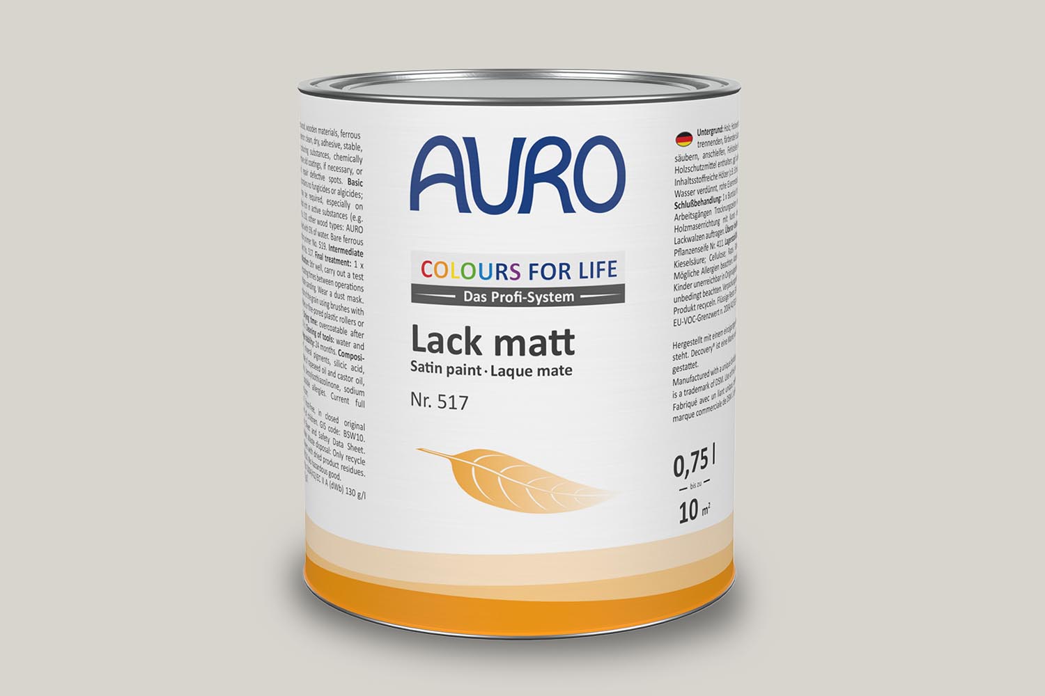 Auro Lack matt Nr. 517 greige Colours for Life