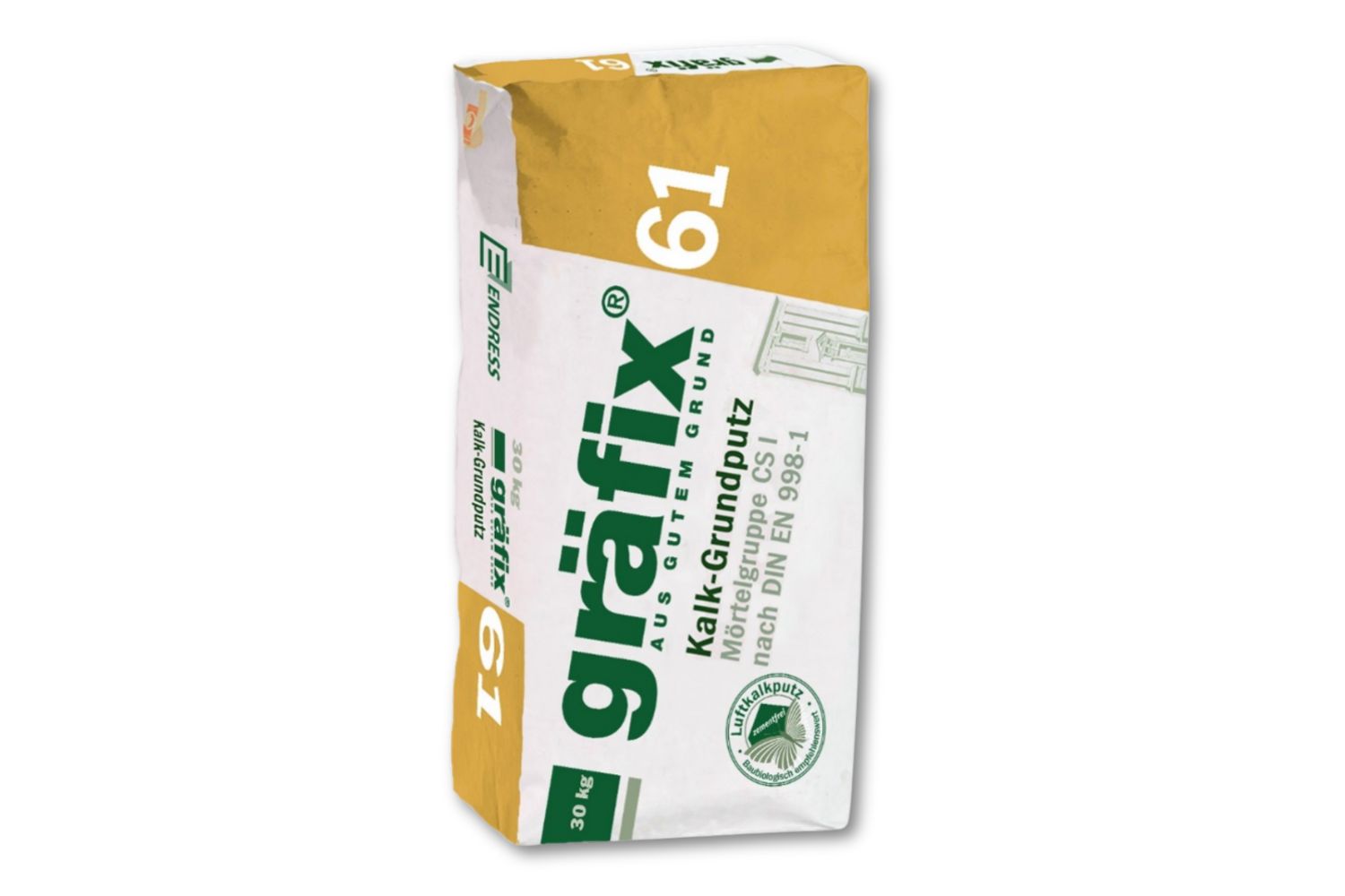 Gräfix 61 grob Kalk-Grundputz