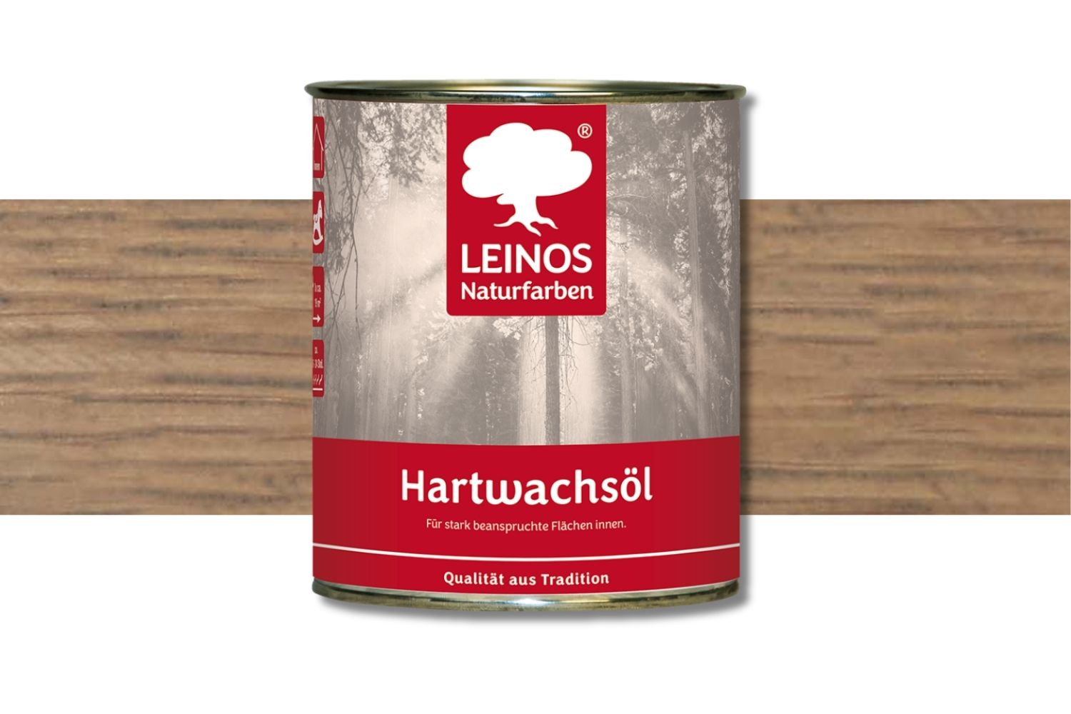 Leinos Hartwachsöl 290 Grau