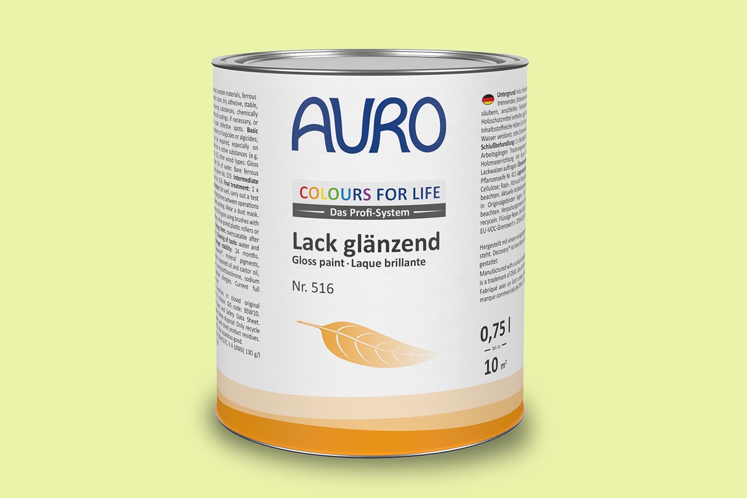 Auro Lack glänzend Nr. 516 Grüntöne Colours for Life