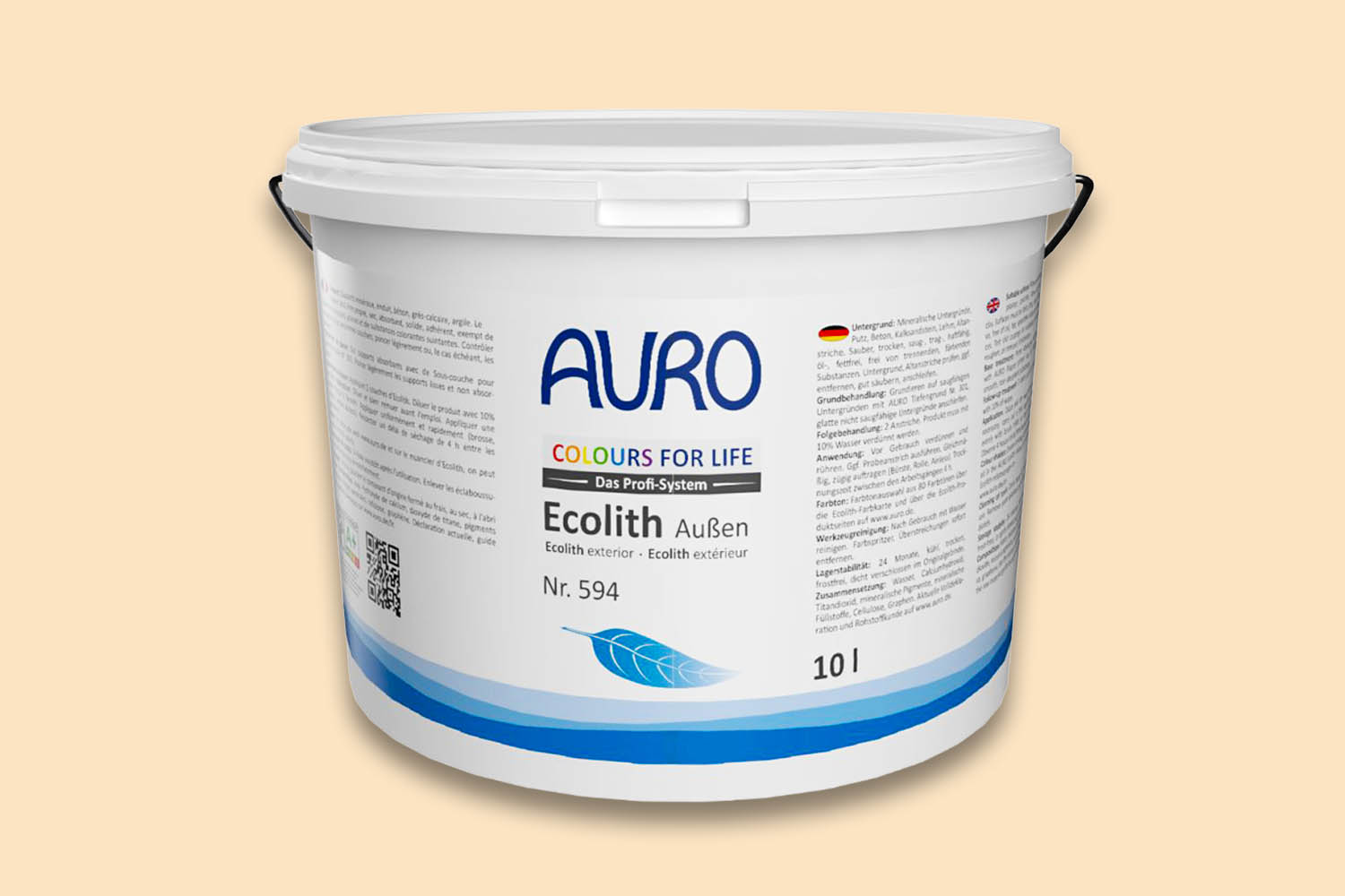 Auro Ecolith Außen Nr. 594 bright mandarine 25