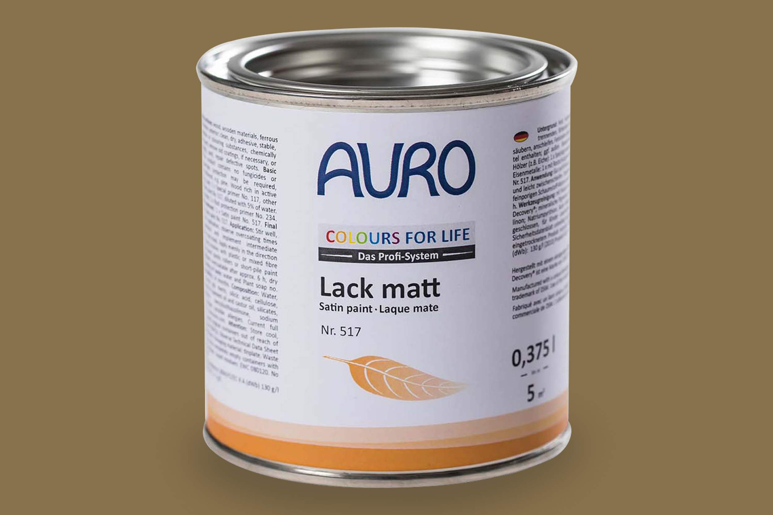 Auro Lack matt Nr. 517 Grüntöne Colours for Life