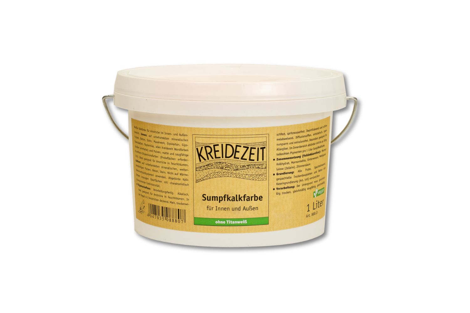 Kreidezeit Sumpfkalkfarbe ungefüllt