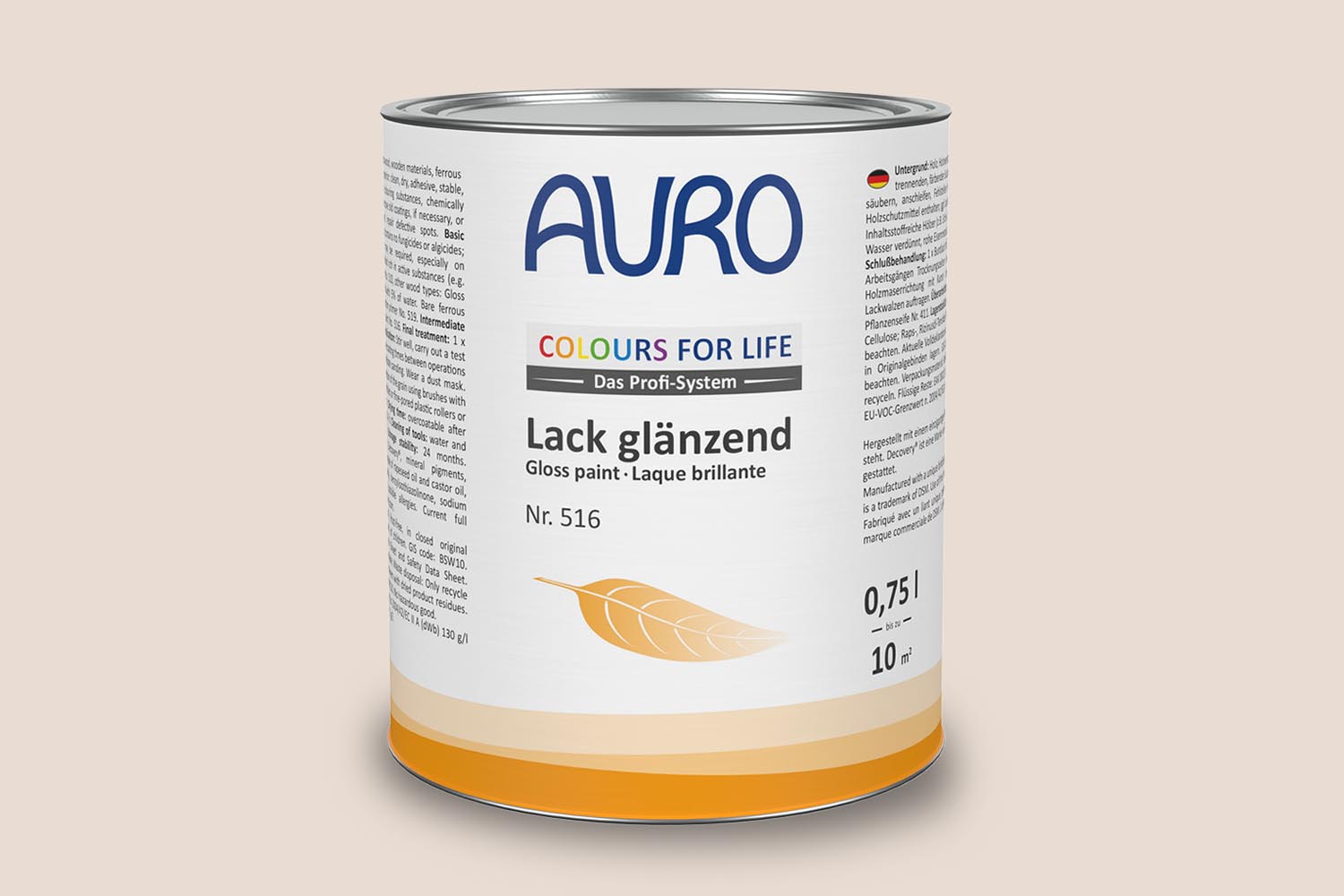 Auro Lack glänzend Nr. 516 water chestnut Colours for Life