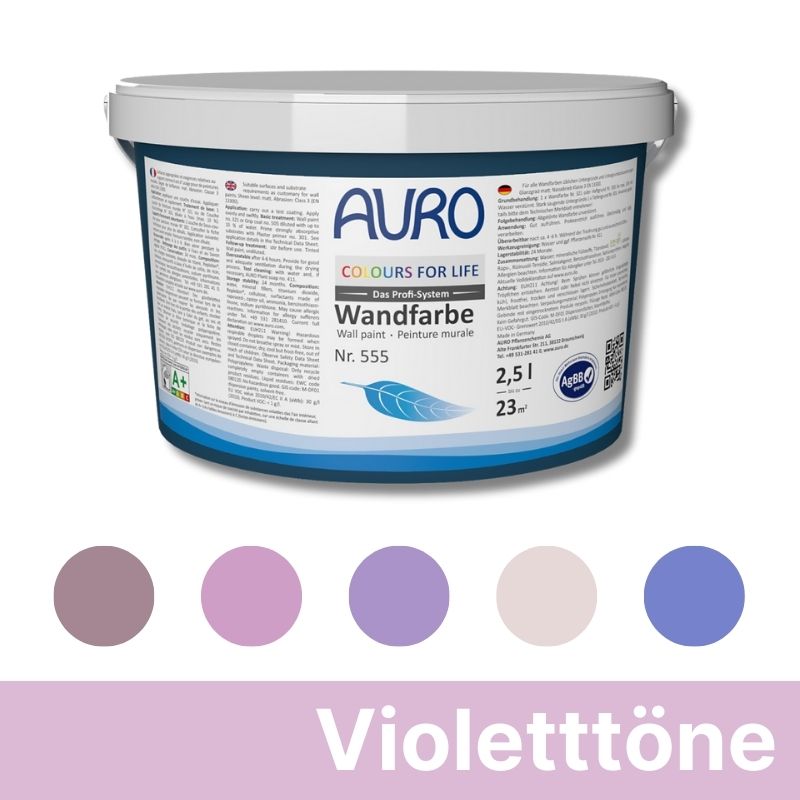 Auro Colours for Life Lehmfarben - Violett