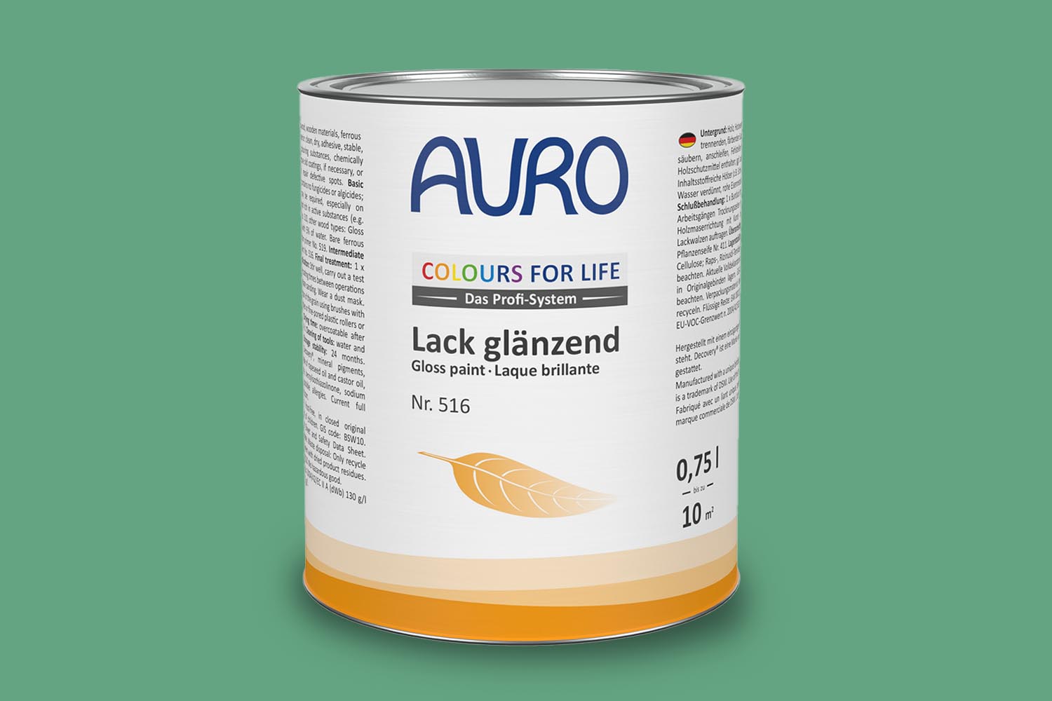 Auro Lack glänzend Nr. 516 Grüntöne Colours for Life