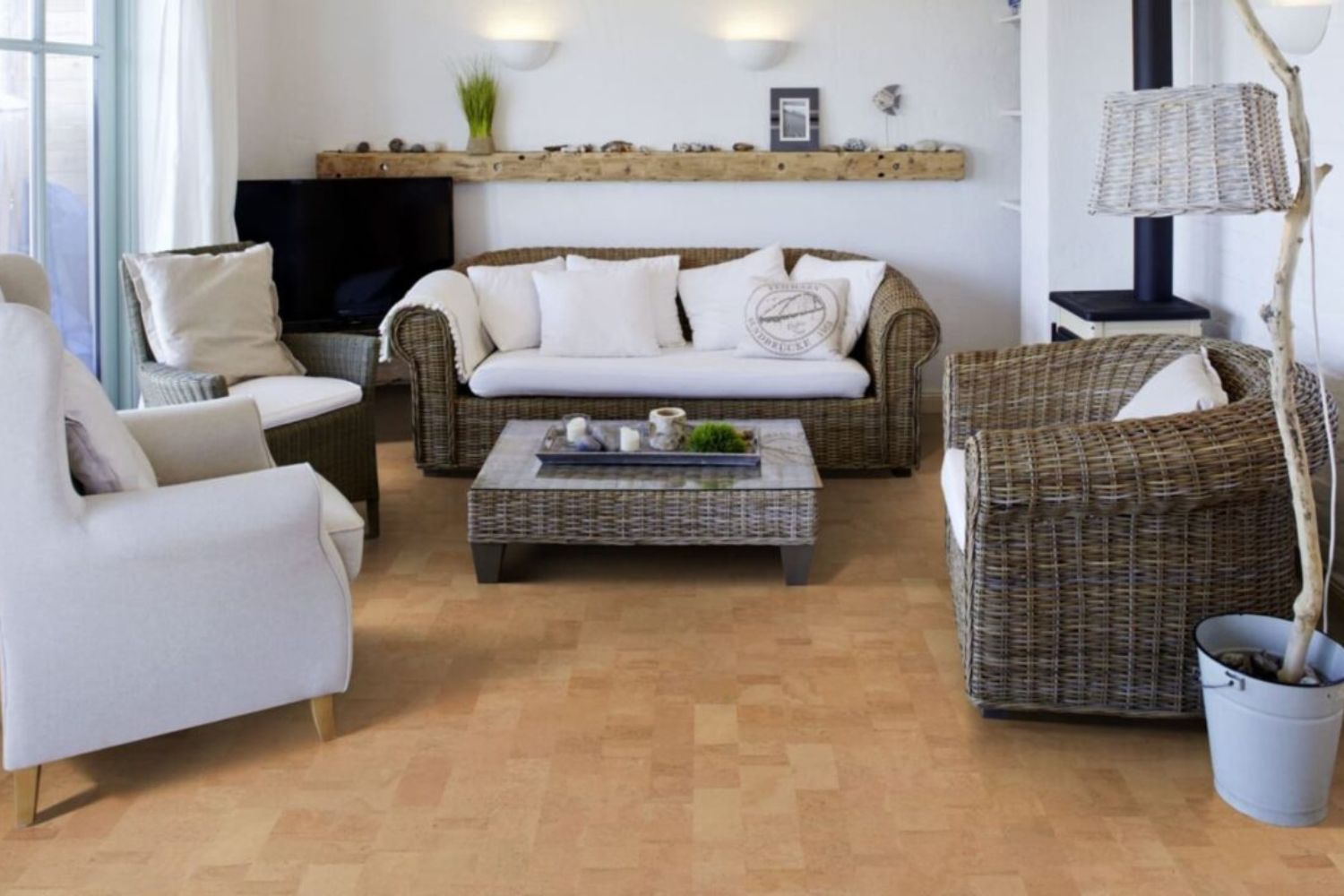 hebo Korkfertigparkett Premium TAVIRA handfurniert