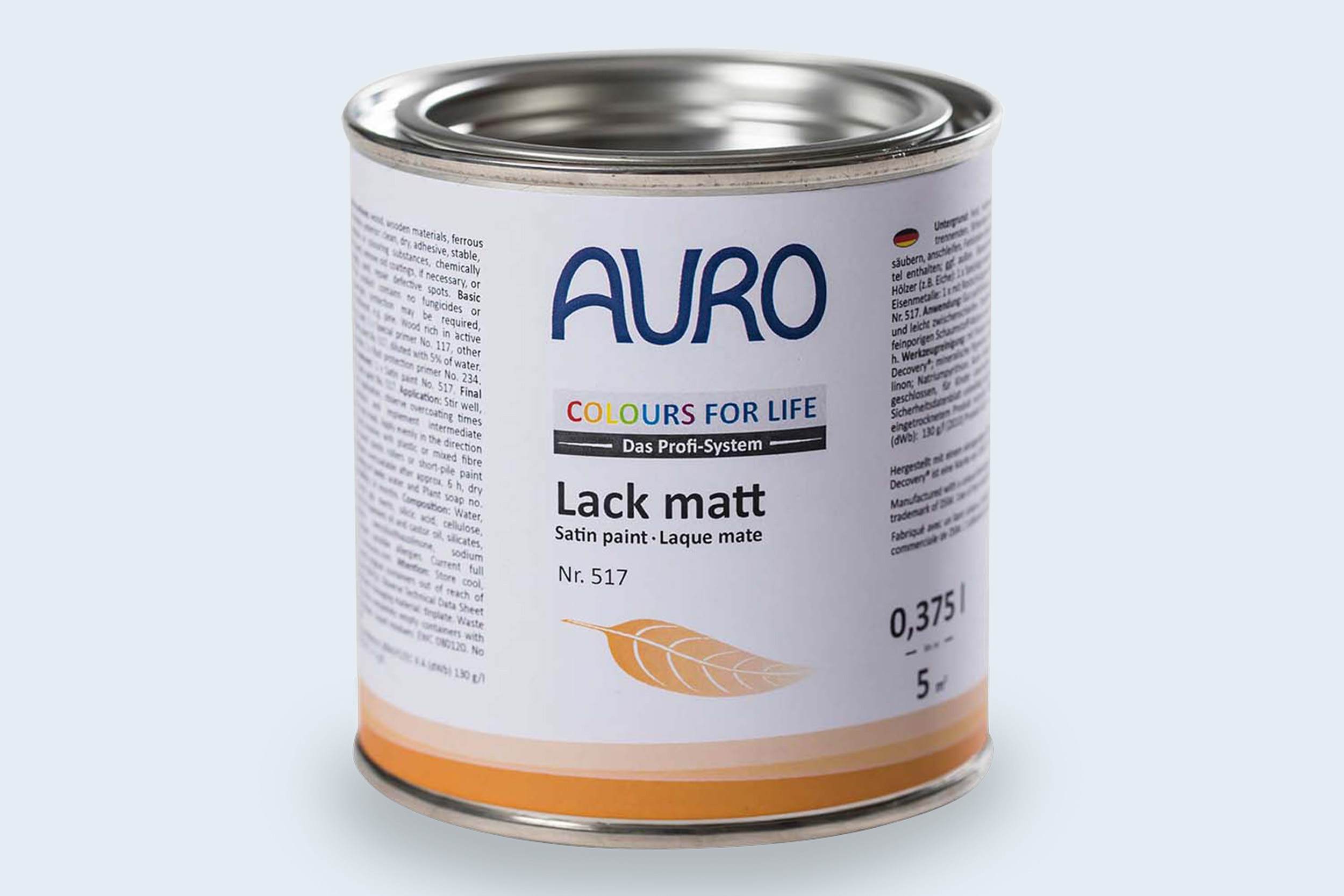 Auro Lack matt Nr. 517 Blautöne Colours for Life
