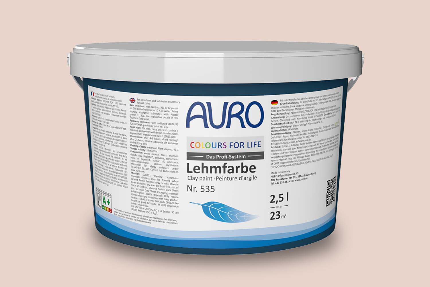 Auro Profi-Lehmfarbe Nr. 535 midsummer dust Colours For Life