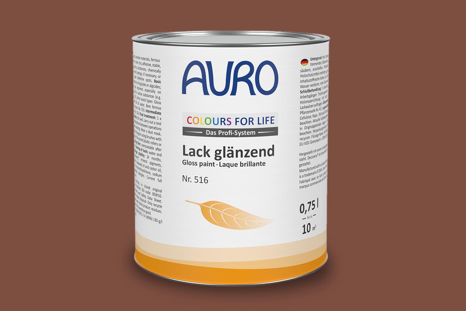 Auro Lack glänzend Nr. 516 Rottöne Colours for Life