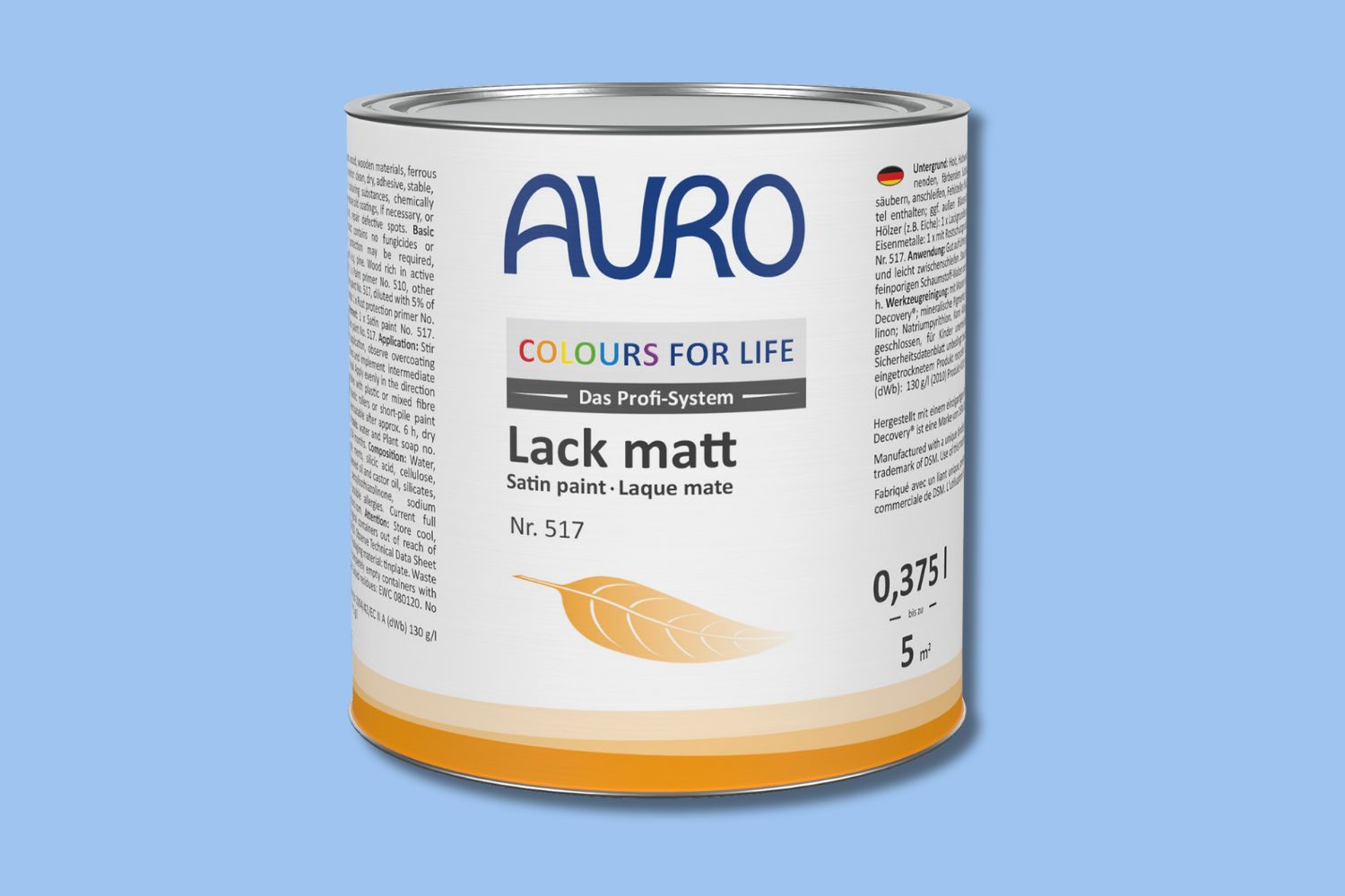 Auro Lack matt Nr. 517 Blautöne Colours for Life