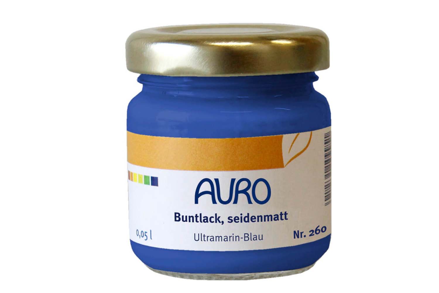 Auro Buntlack seidenmatt Nr. 260 - Ultramarin-Blau