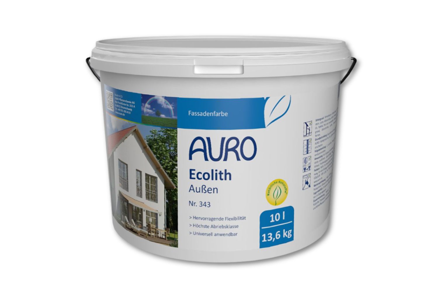 Auro Ecolith Außen Nr. 343 10 Liter