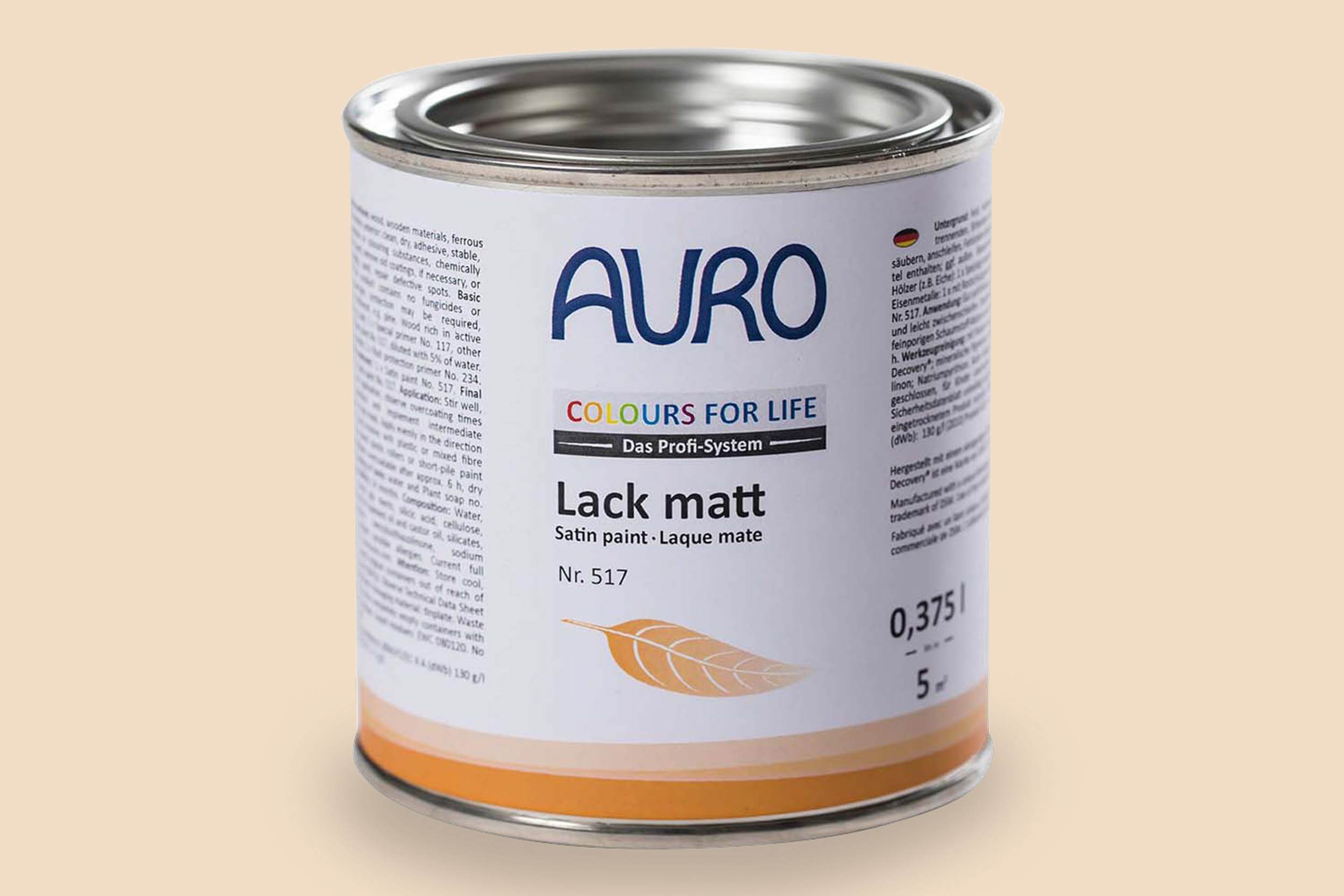 Auro Lack matt Nr. 517 Brauntöne Colours for Life