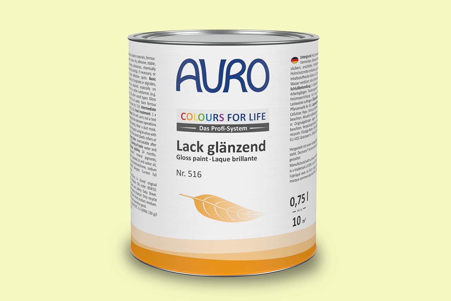 Auro Lack glänzend Nr. 516 Grüntöne Colours for Life