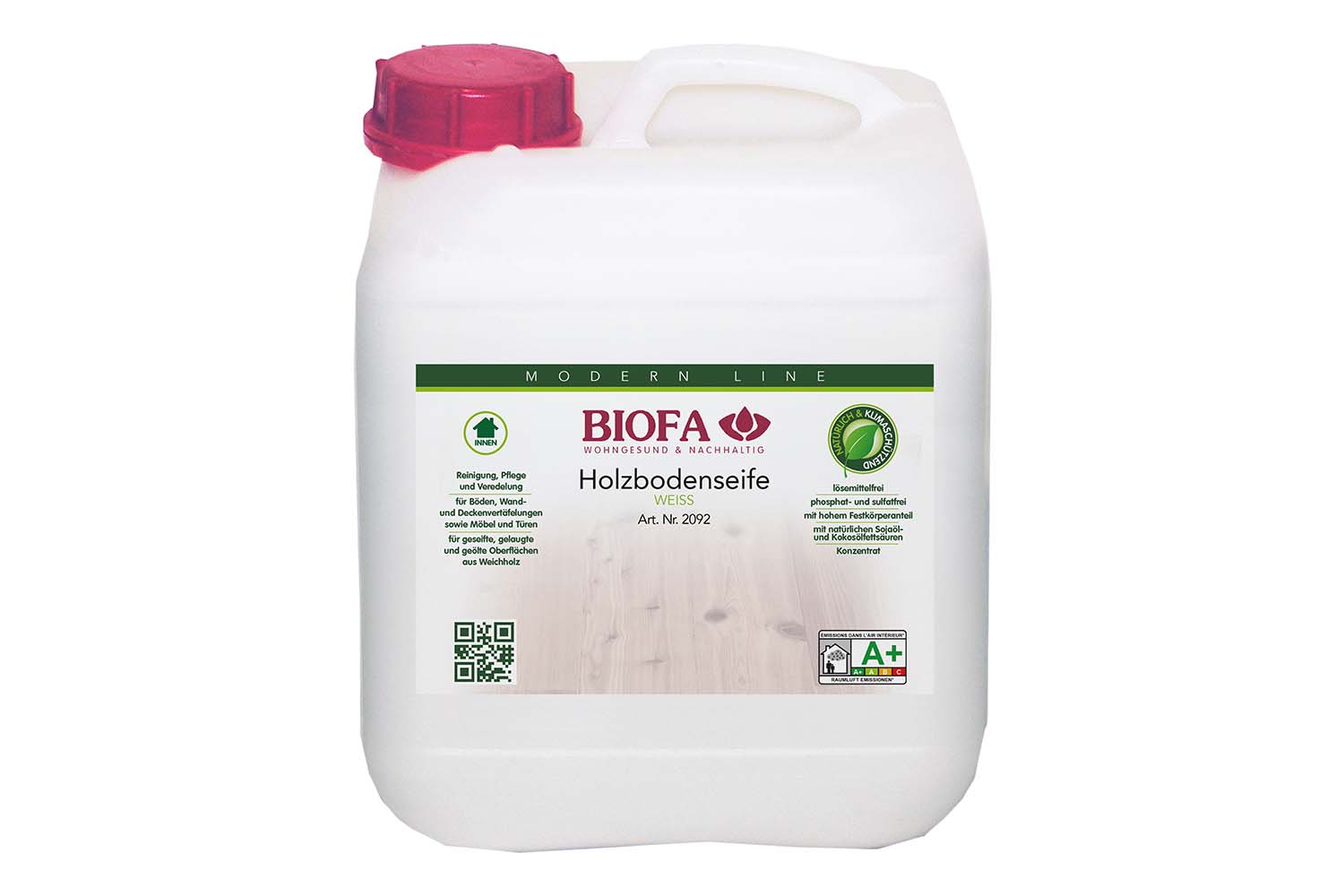 Biofa Holzbodenseife weiß