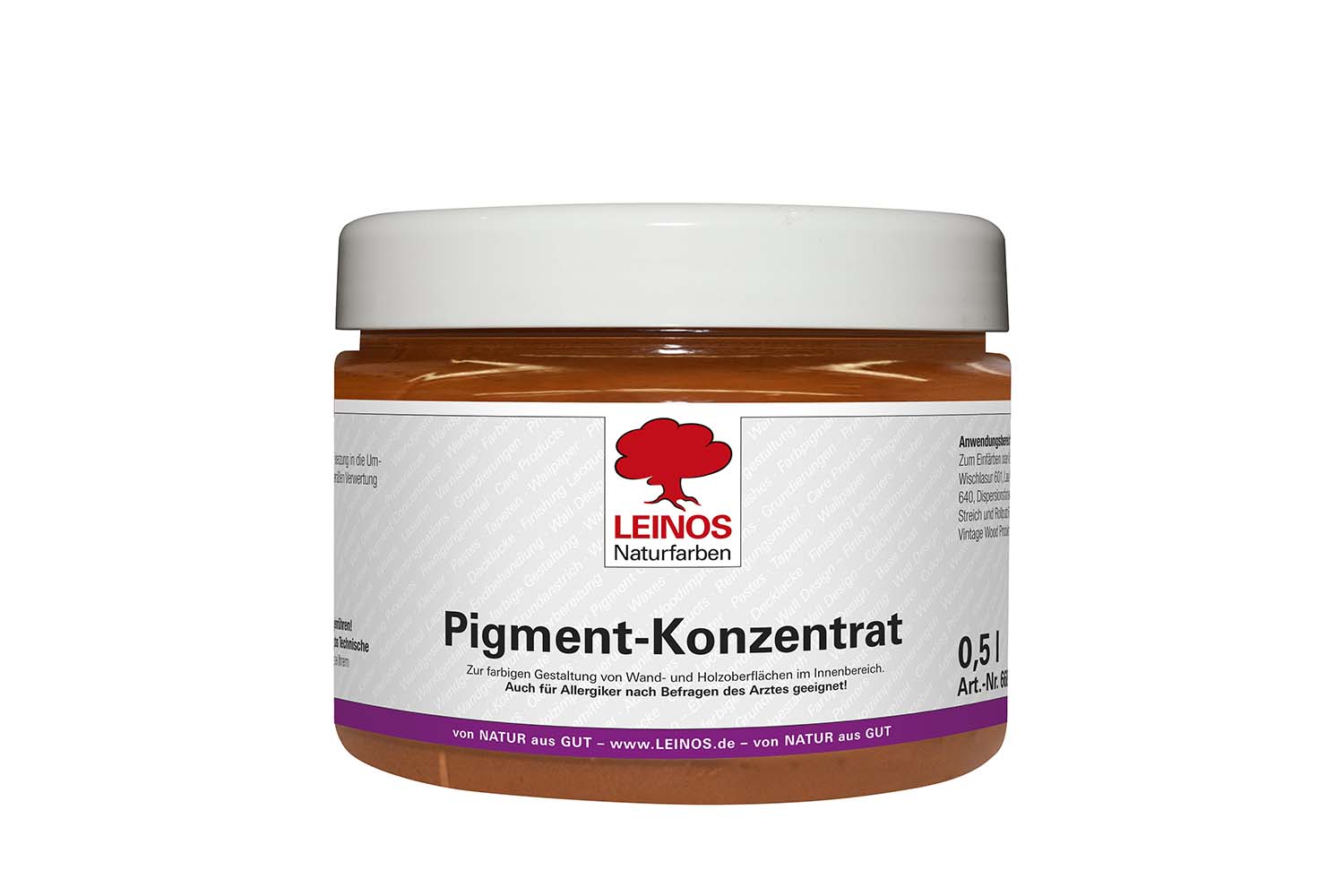 Leinos Pigment-Konzentrat 668 Pompejanisch-Rot