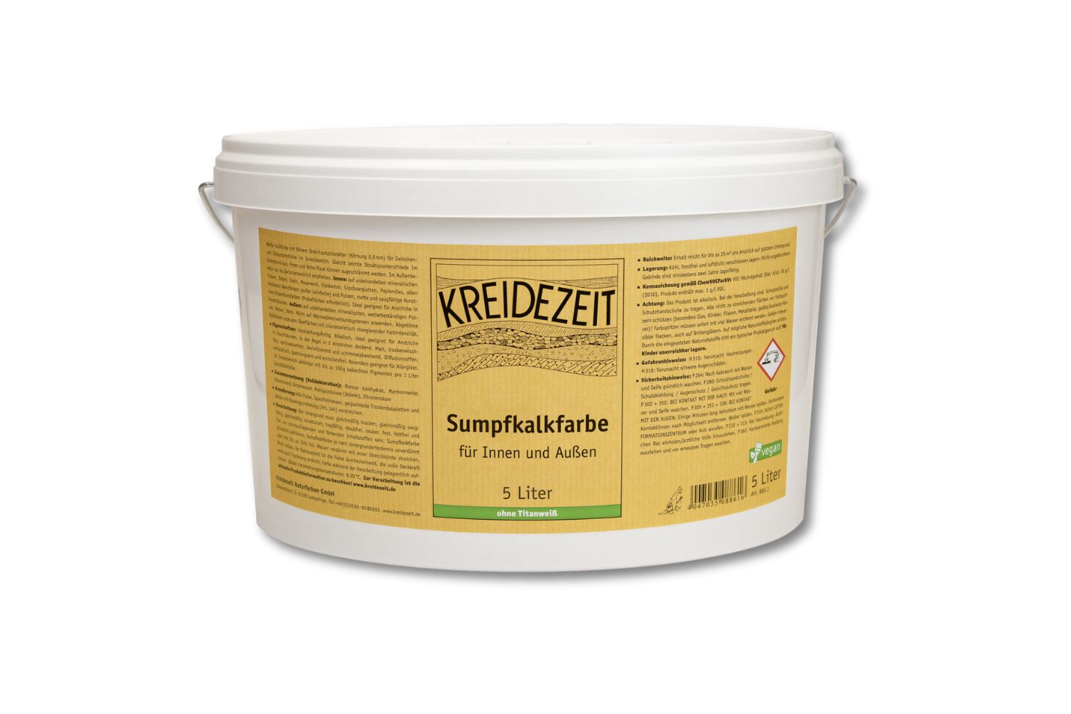 Kreidezeit Sumpfkalkfarbe ungefüllt