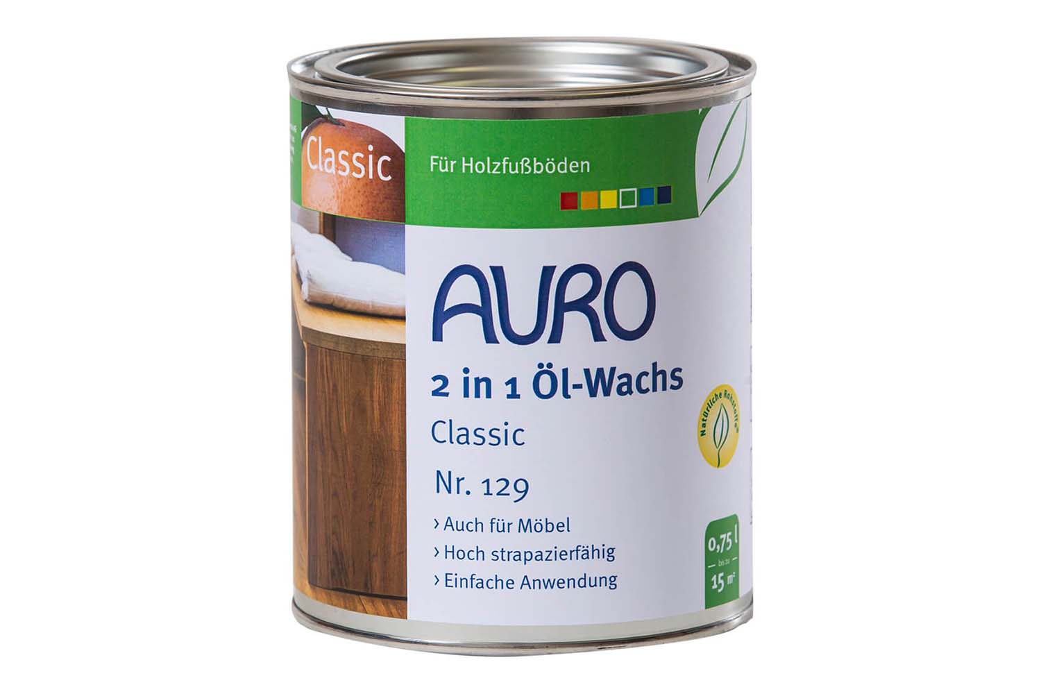 Auro 2 in 1 Öl-Wachs Classic Nr. 129