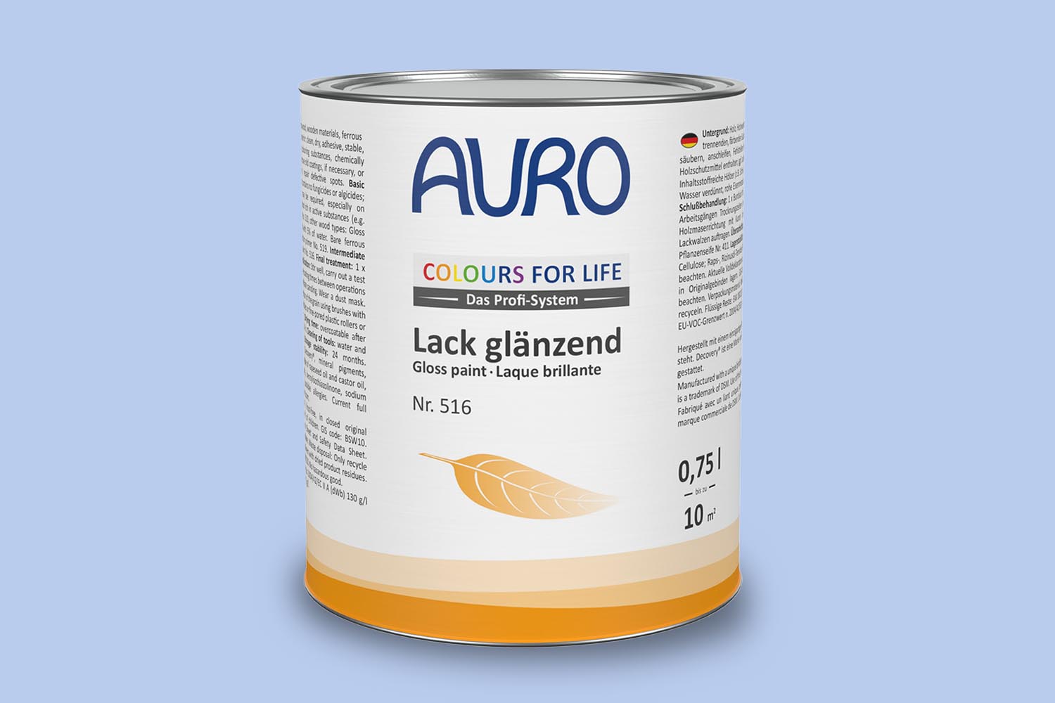 Auro Lack glänzend Nr. 516 Blautöne Colours for Life