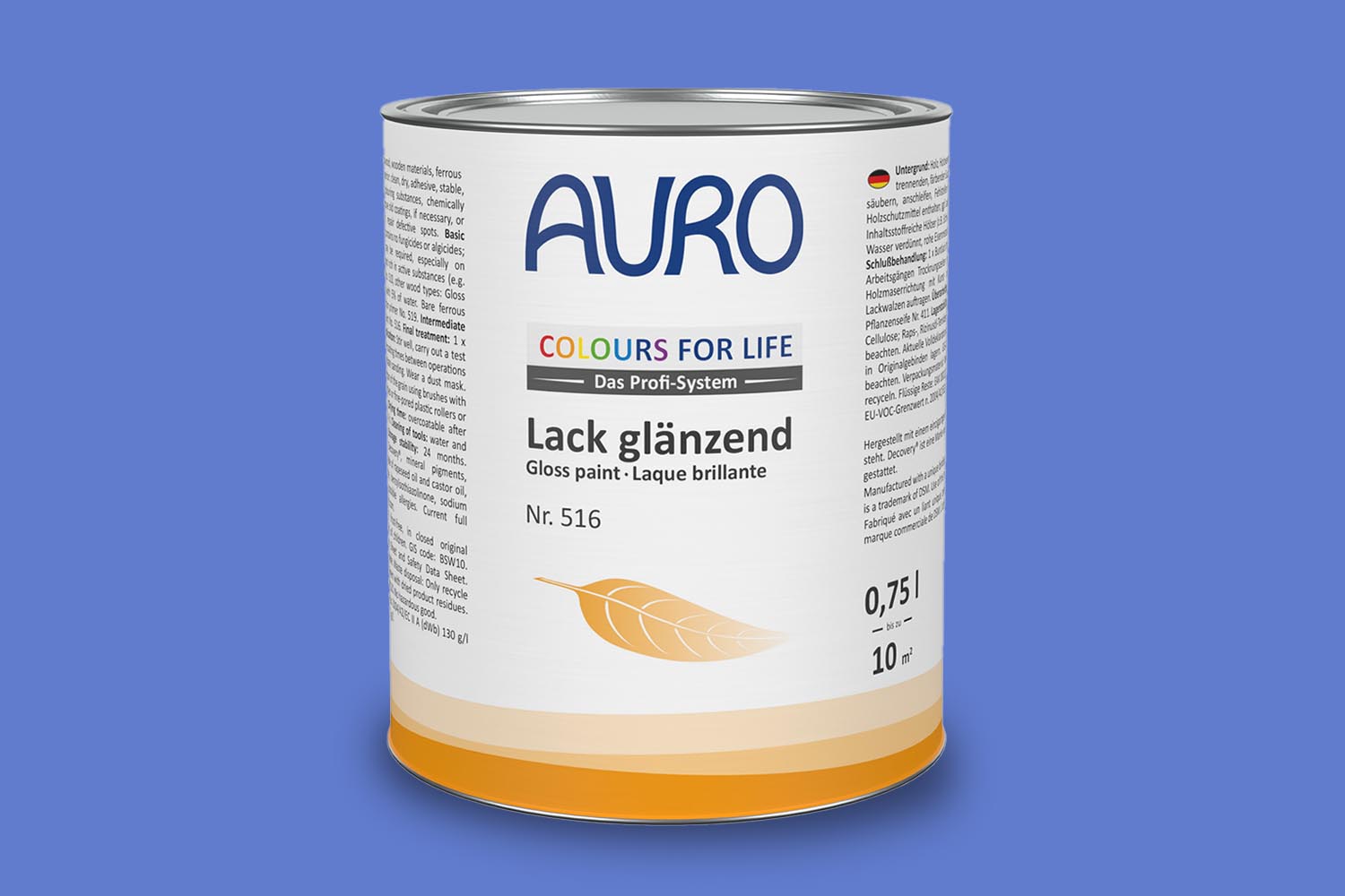 Auro Lack glänzend Nr. 516 Blautöne Colours for Life