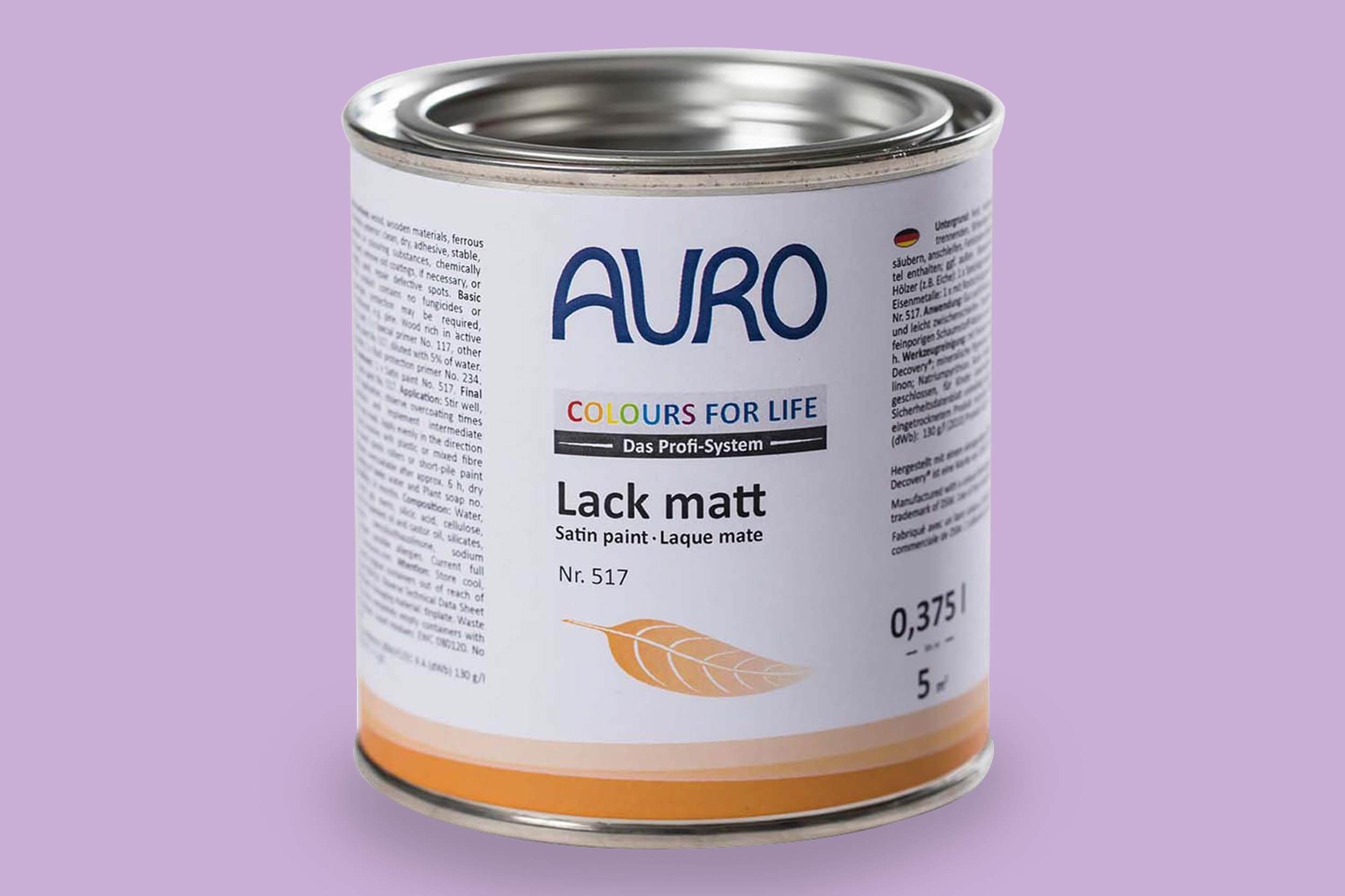 Auro Lack matt Nr. 517 Violetttöne Colours for Life