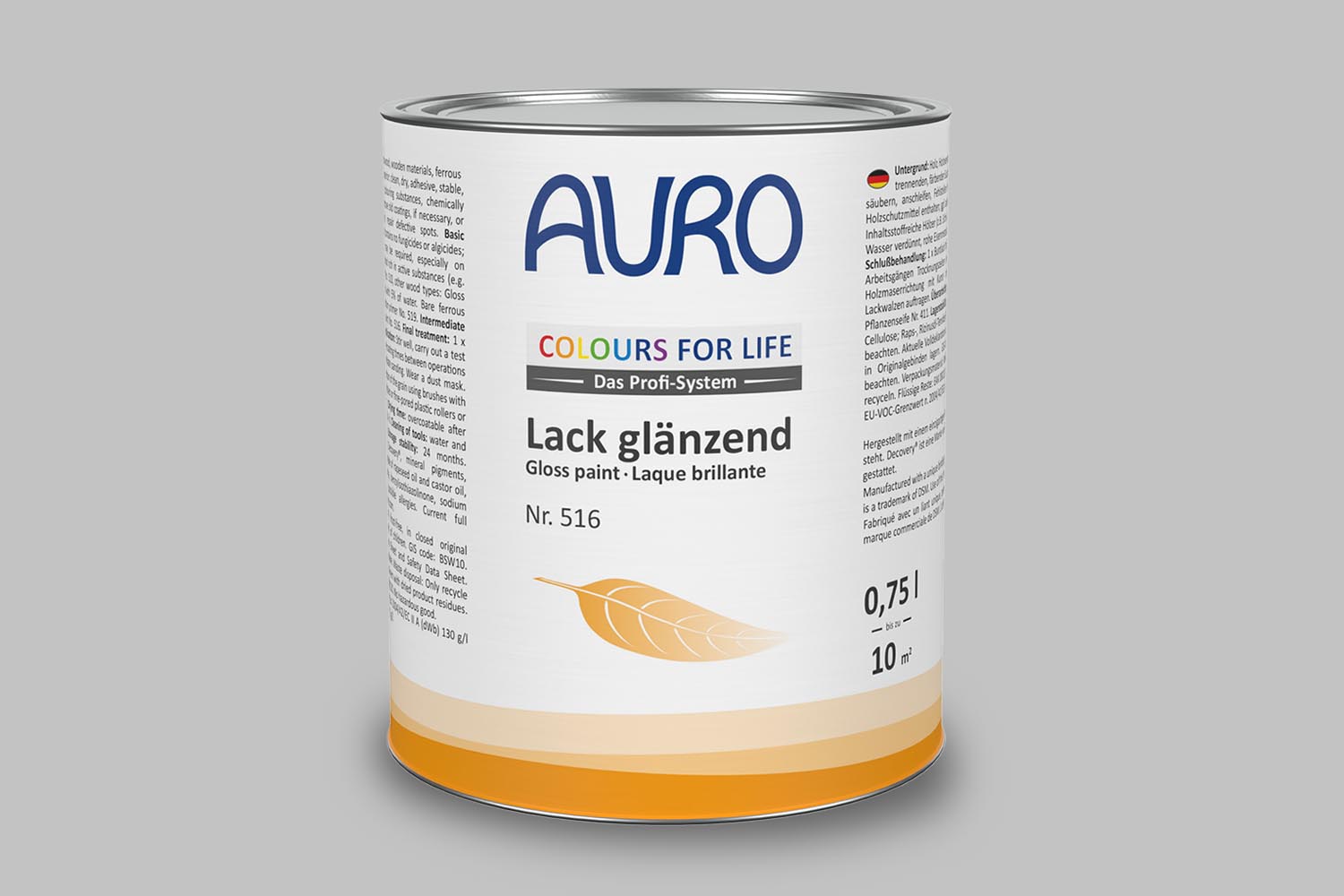 Auro Lack glänzend Nr. 516 Grautöne Colours for Life