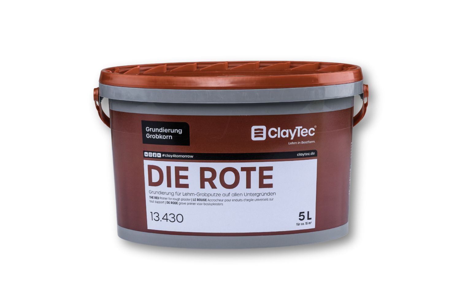 Claytec Grundierung DIE ROTE grob
