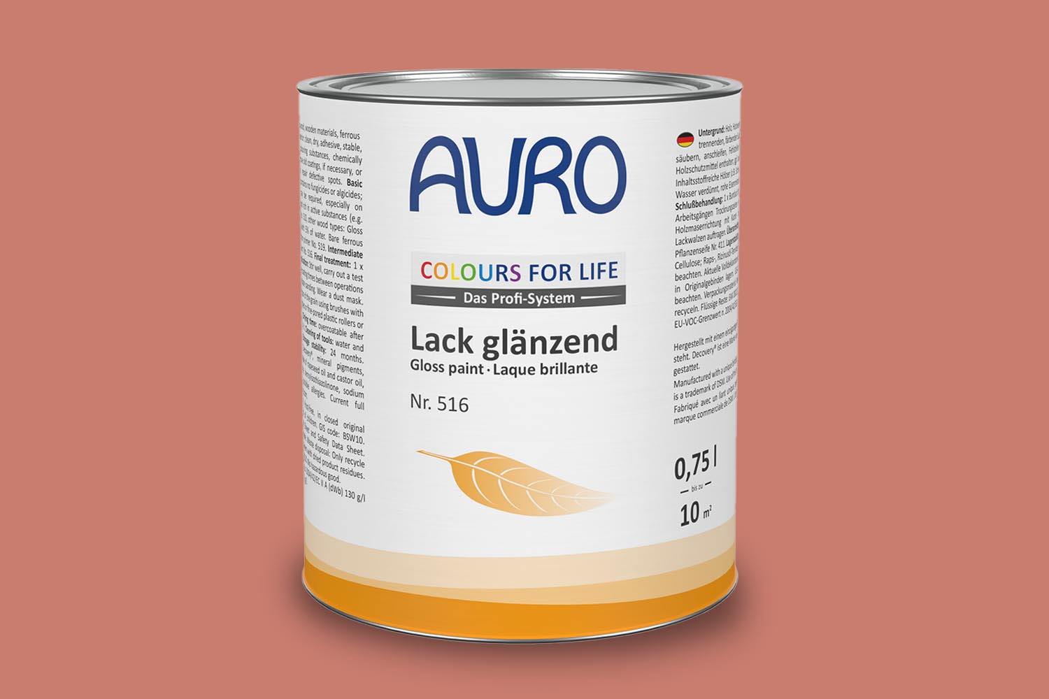 Auro Lack glänzend Nr. 516 Rottöne Colours for Life
