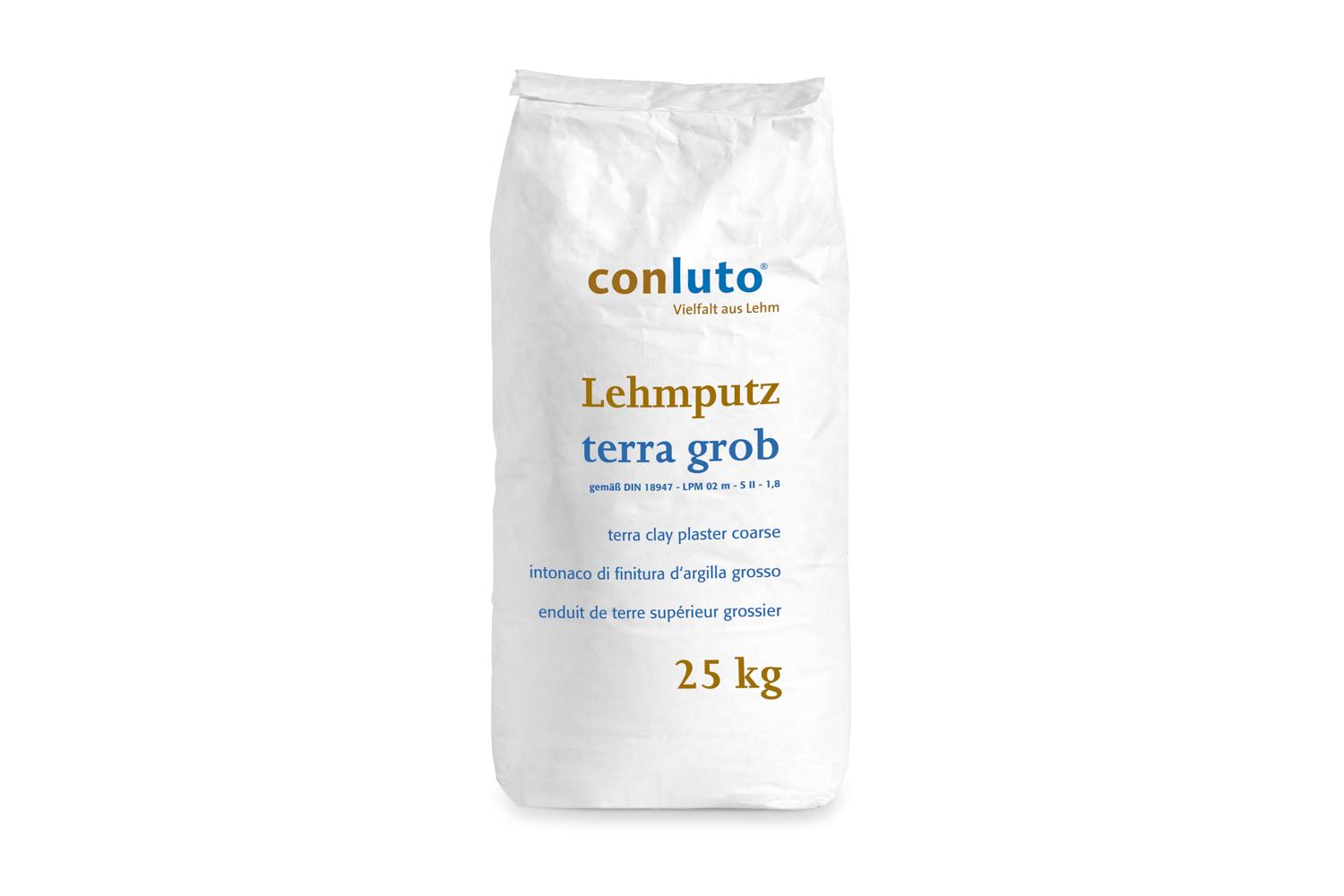 conluto Lehmputz terra grob