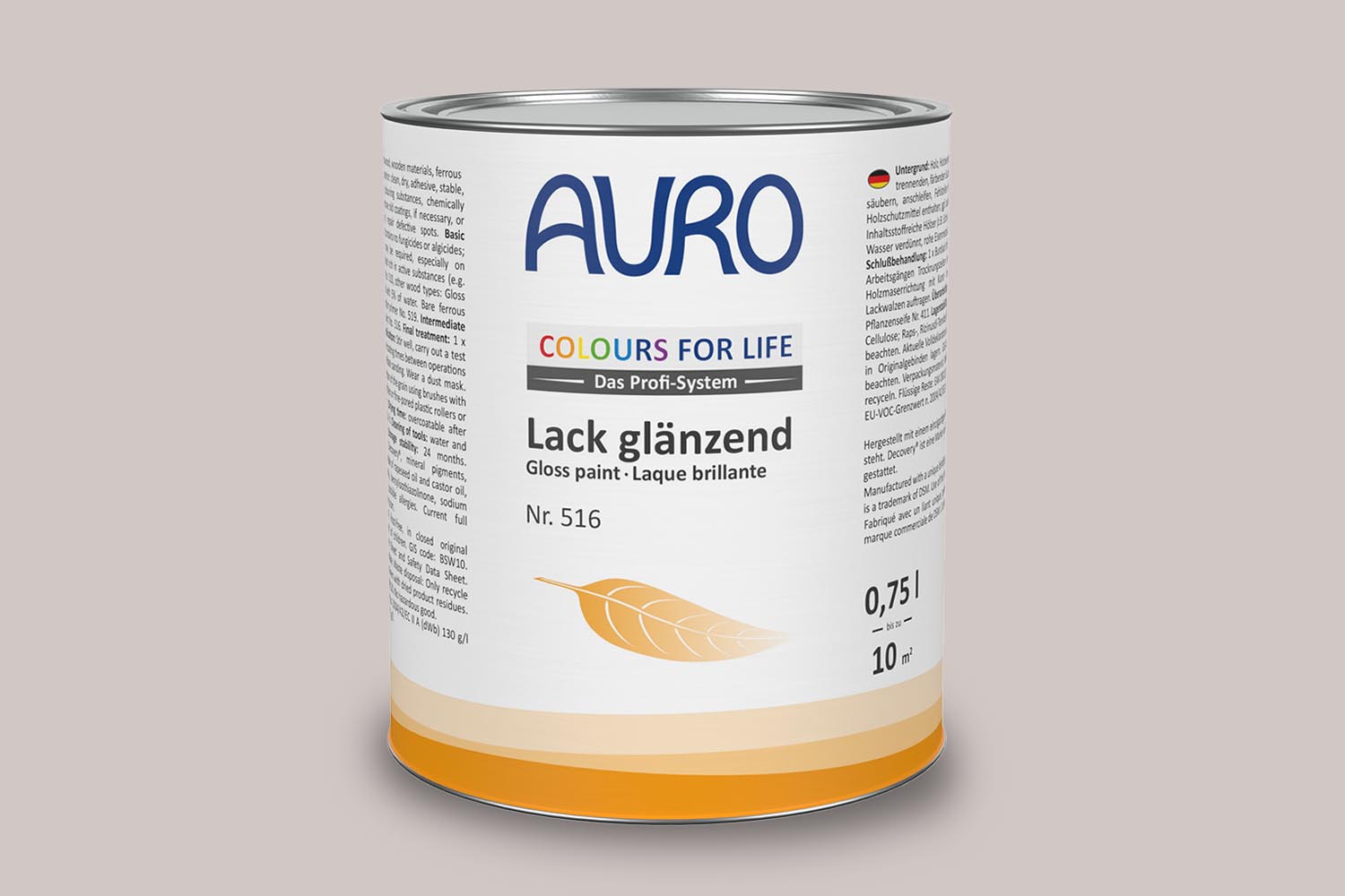 Auro Lack glänzend Nr. 516 Brauntöne Colours for Life