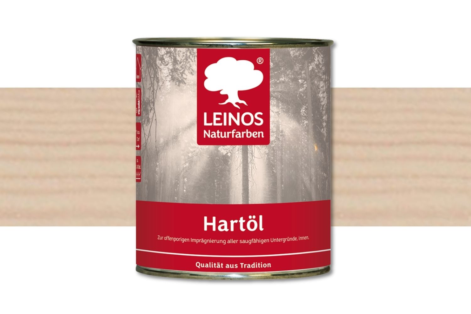Leinos Hartöl 240 Doppelweiß