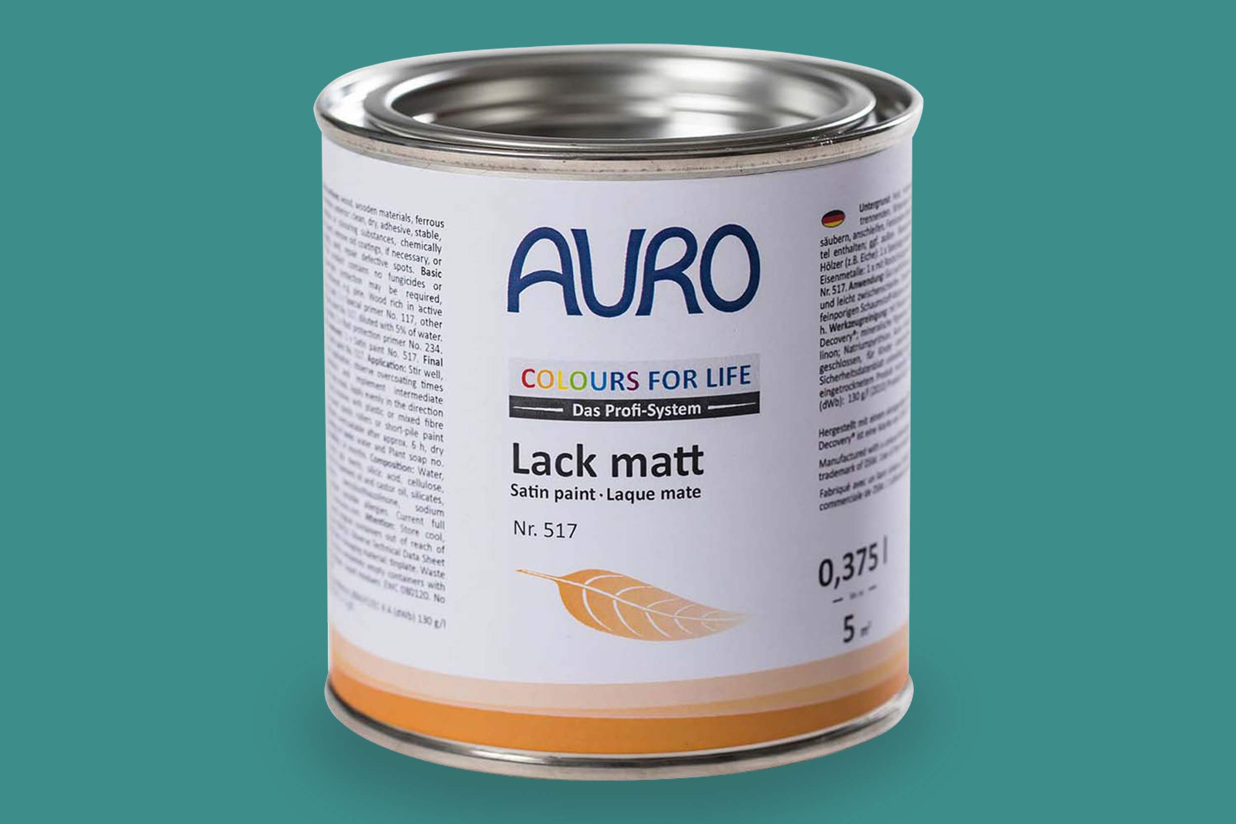 Auro Lack matt Nr. 517 Grüntöne Colours for Life