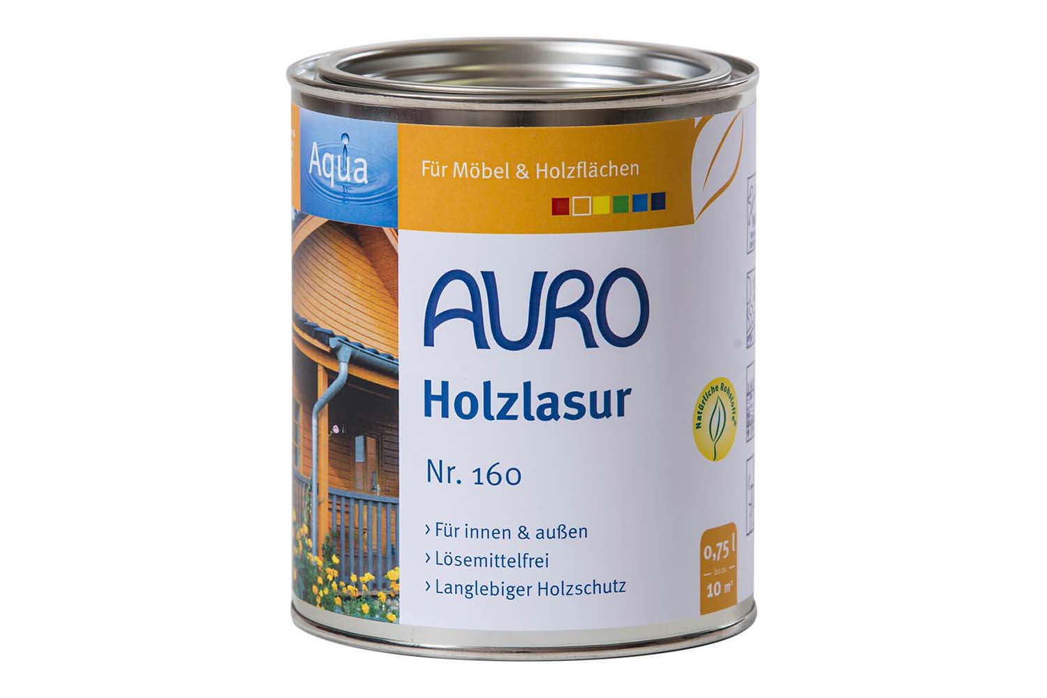 Auro Holzlasur Aqua Nr. 160 - Dunkelrot