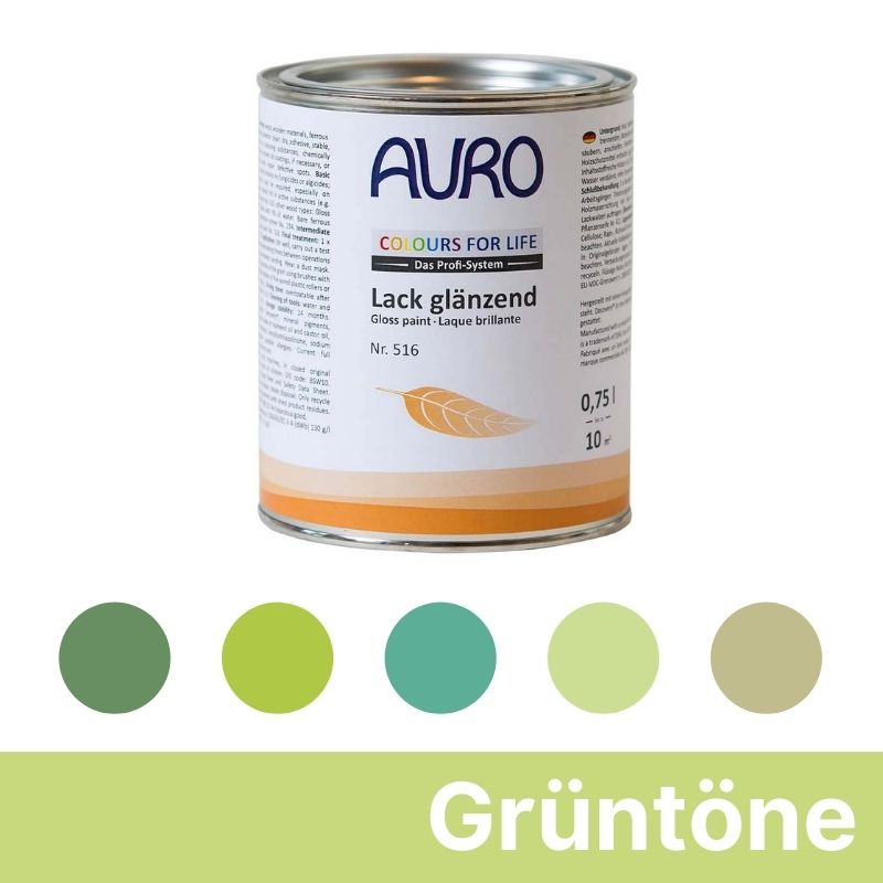 Auro Colours for Life Lack glänzend - Grün