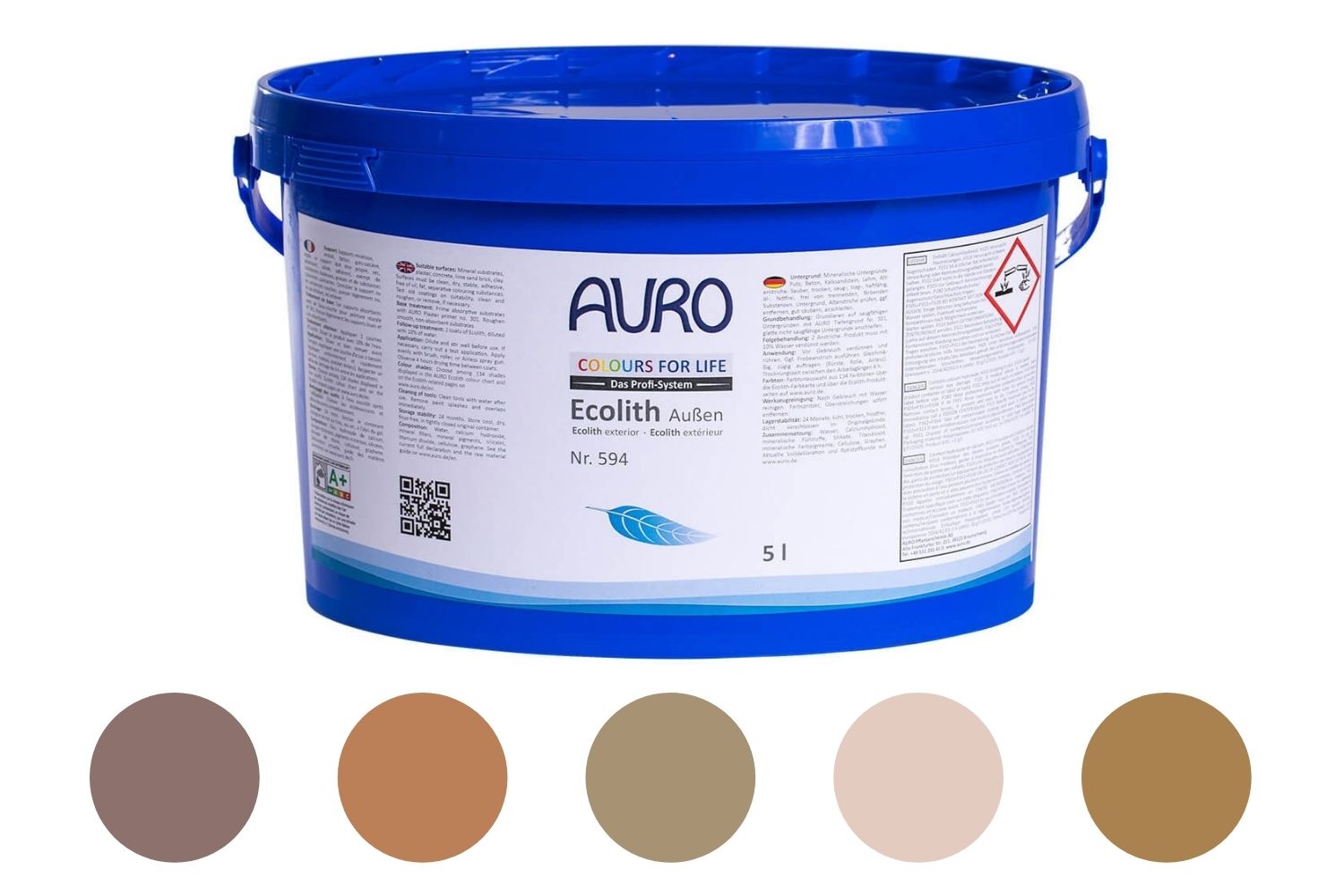 Auro Ecolith Außen Nr. 594 Brauntöne Colours for Life