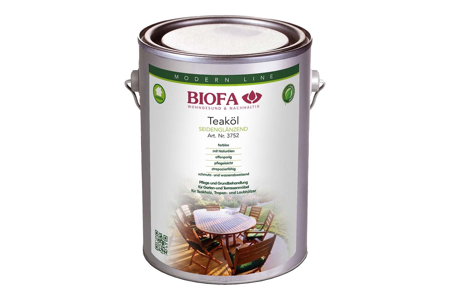 Biofa Teaköl für Gartenmöbel