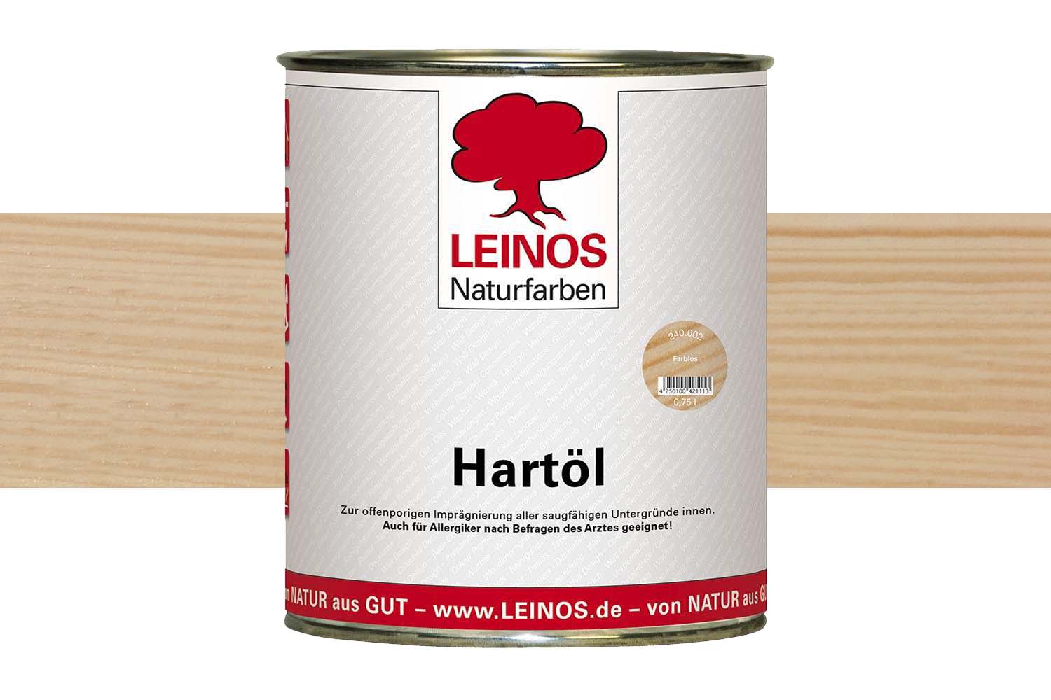 Leinos Hartöl 240 Farblos