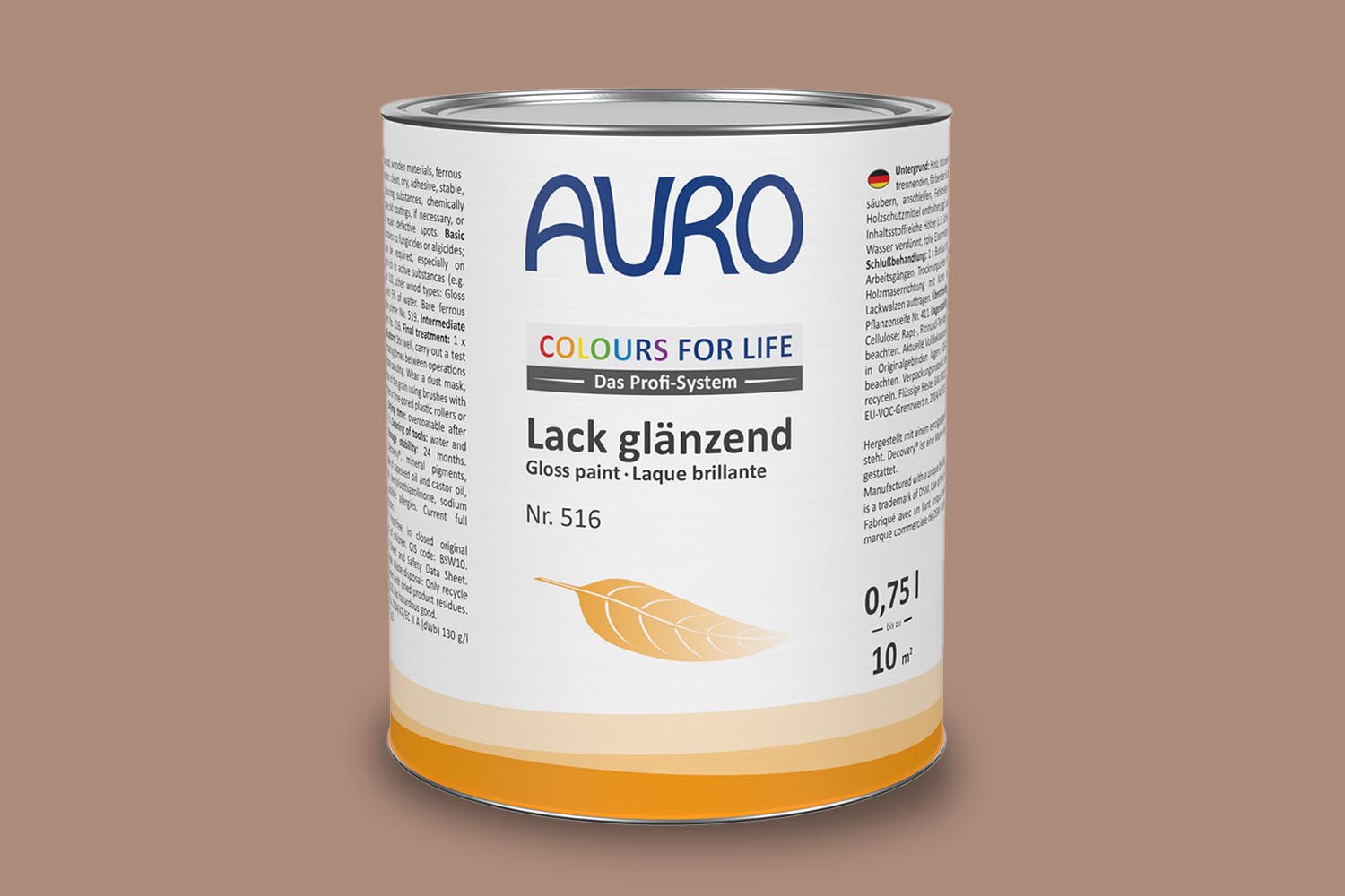 Auro Lack glänzend Nr. 516 Brauntöne Colours for Life