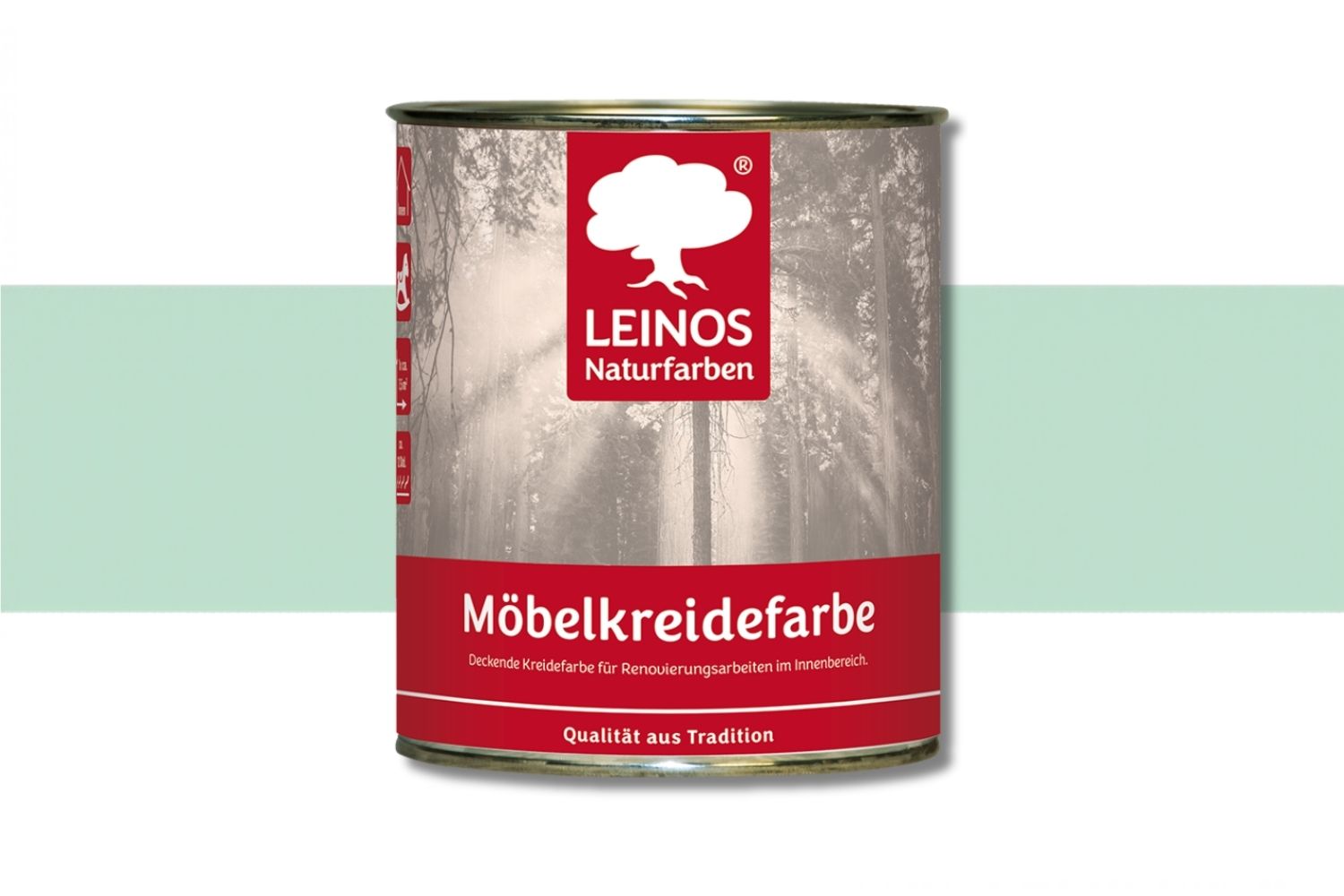 Leinos Möbelkreidefarbe 637 Minze