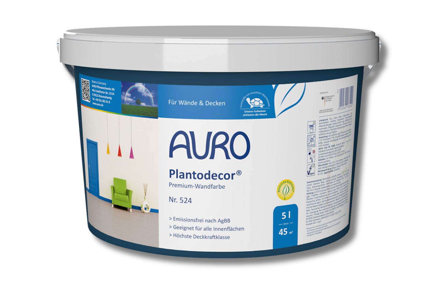 Auro Plantodecor Premium-Wandfarbe Nr. 524