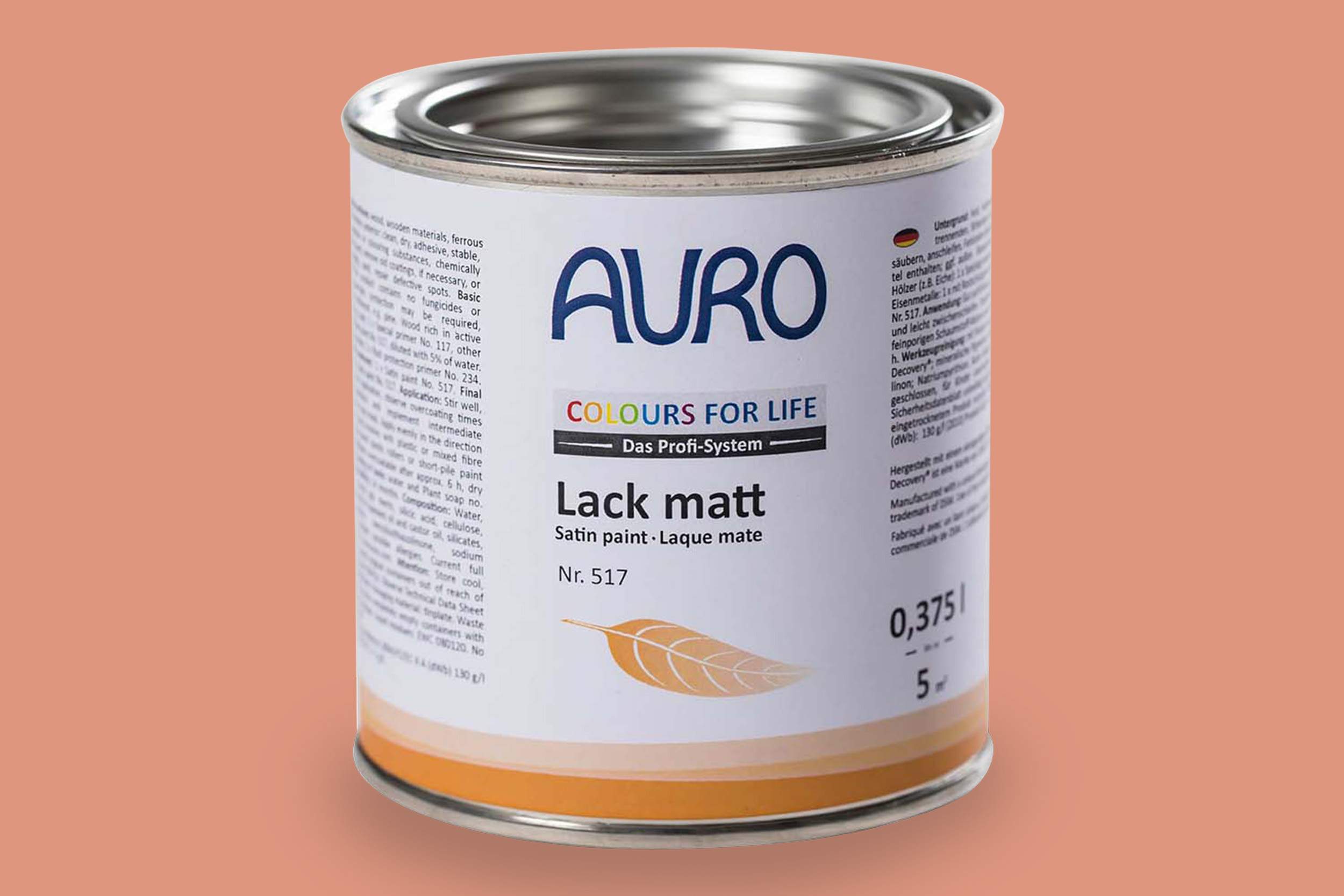 Auro Lack matt Nr. 517 Rottöne Colours for Life
